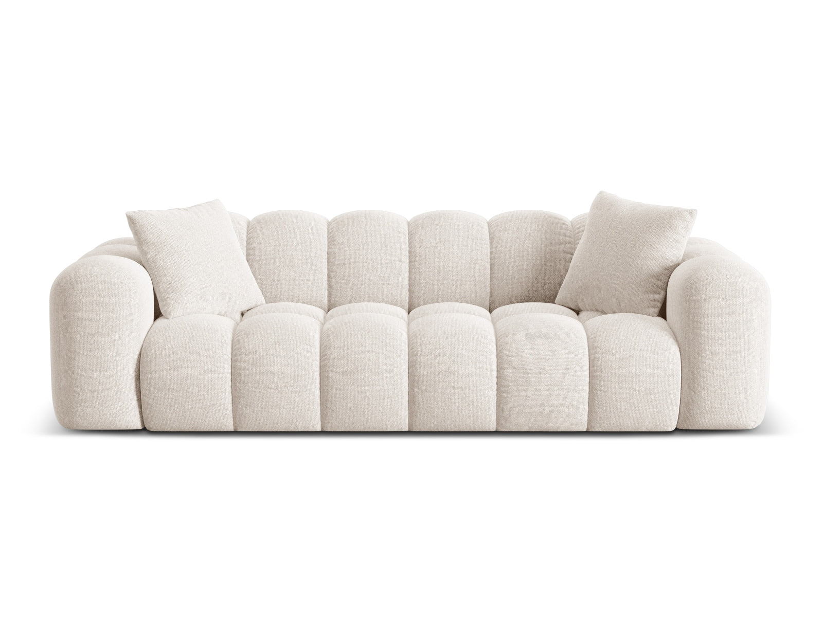 4-Sitzer Sofa Treno in Light Beige-Eden präsentiert im Onlineshop von KAQTU Design AG. 4er Sofa ist von Cosmopolitan Design