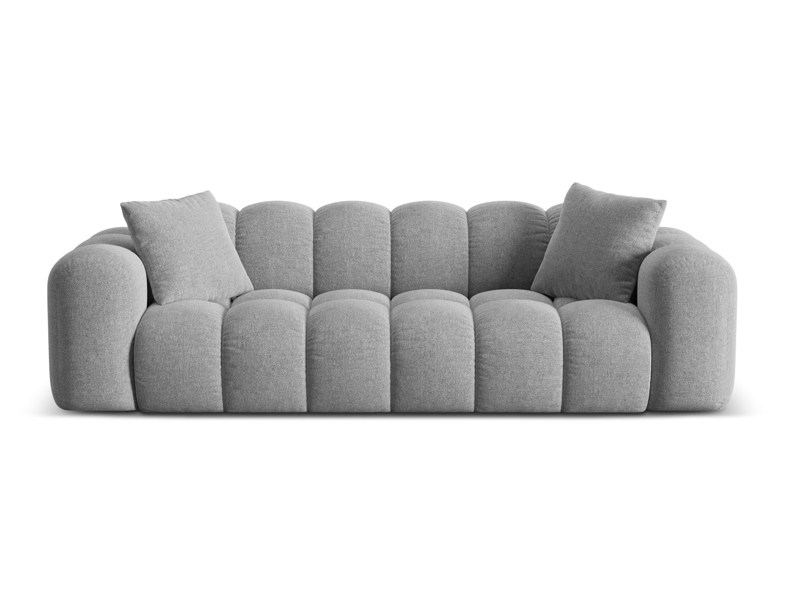 4-Sitzer Sofa Treno in Light Grey-Eden präsentiert im Onlineshop von KAQTU Design AG. 4er Sofa ist von Cosmopolitan Design