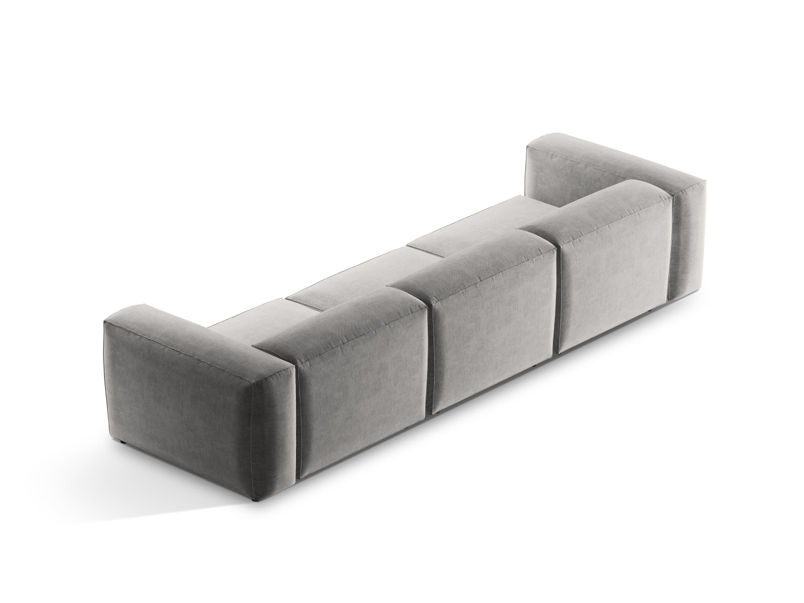 Erleben Sie das stilvolle Bergamo Modular Sofa 4 Sitzer von Cosmopolitan Design – ideal für Ihr modernes Wohnzimmer und entspannte Abende!