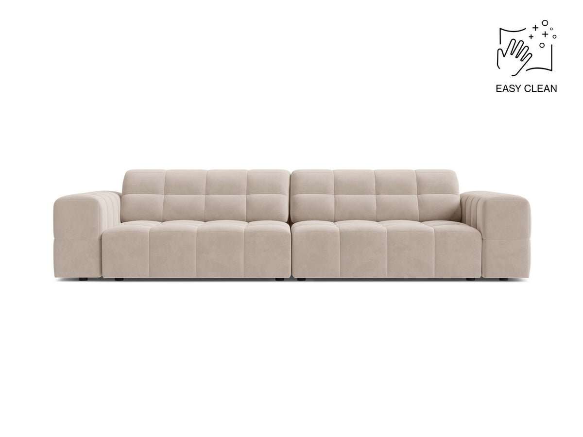 Chicago Velour Sofa 4 Sitzer 102cm von Cosmopolitan Design