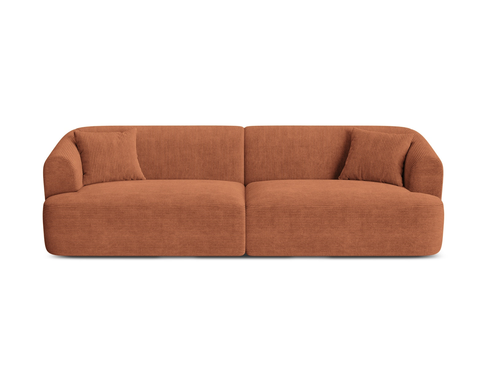 Campi Modular Sofa 4 Sitzer in Terracotta präsentiert im Onlineshop von KAQTU Design AG. 4er Sofa ist von Cosmopolitan Design