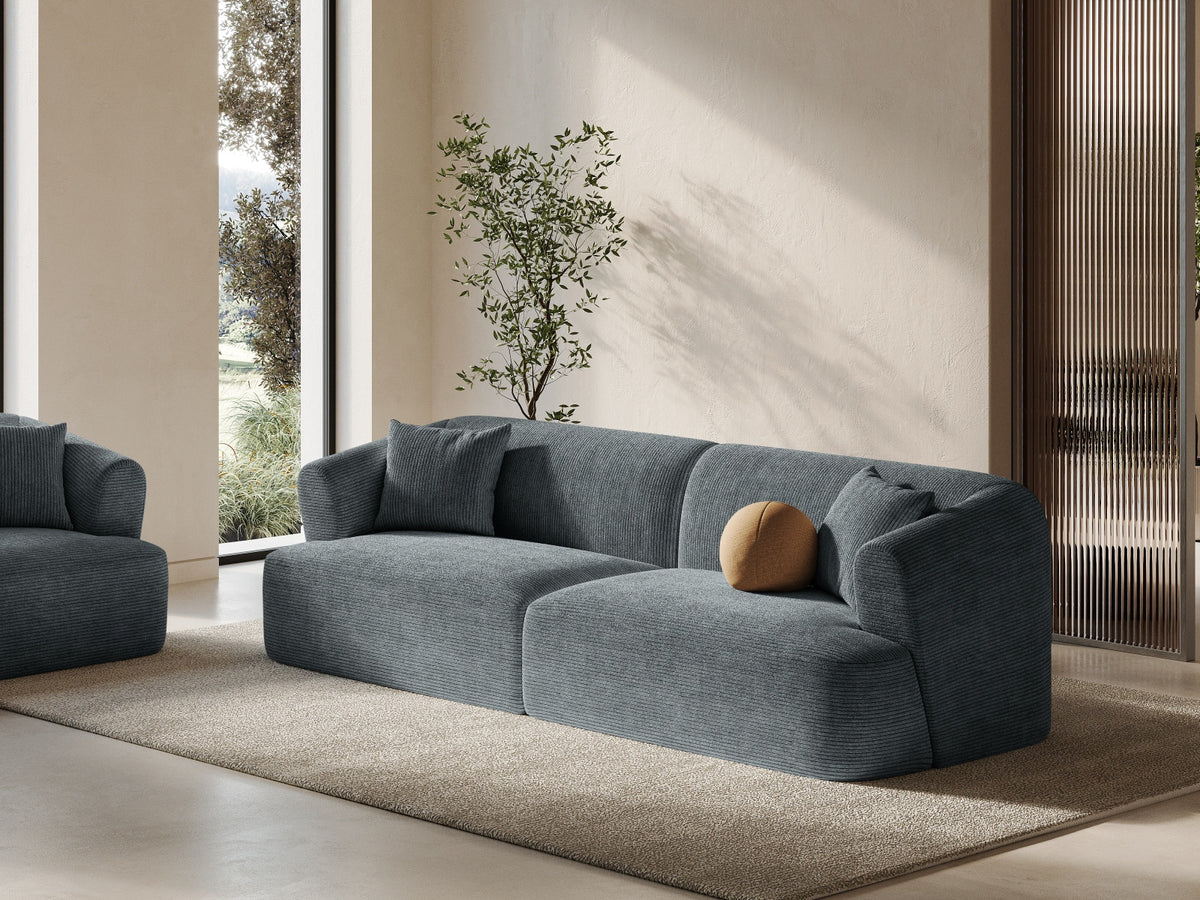 4-Sitzer Modular Sofa Campi in Dark Grey-Lincoln D präsentiert im Onlineshop von KAQTU Design AG. 4er Sofa ist von Cosmopolitan Design