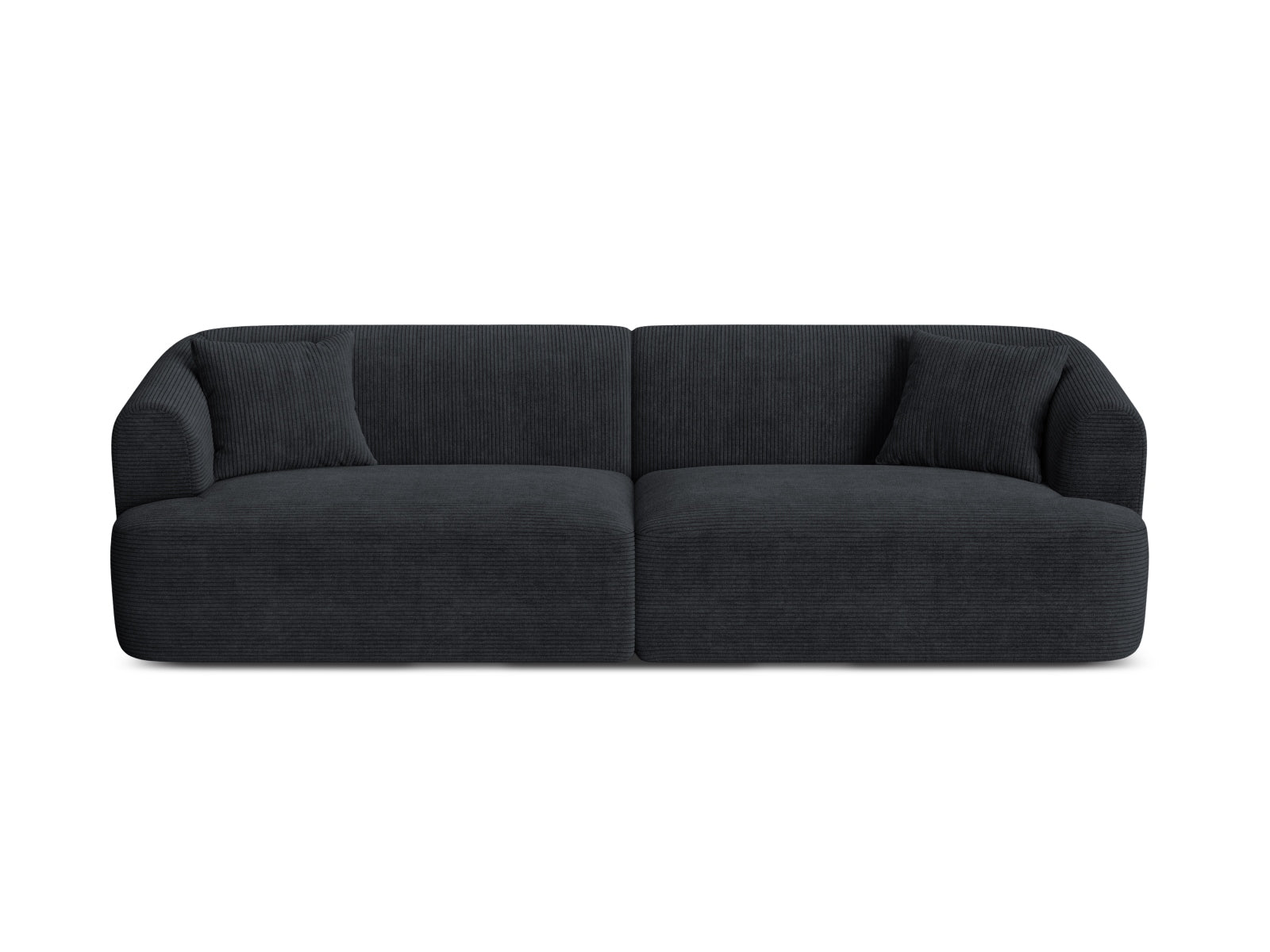 Campi Modular Sofa 4 Sitzer in Black präsentiert im Onlineshop von KAQTU Design AG. 4er Sofa ist von Cosmopolitan Design