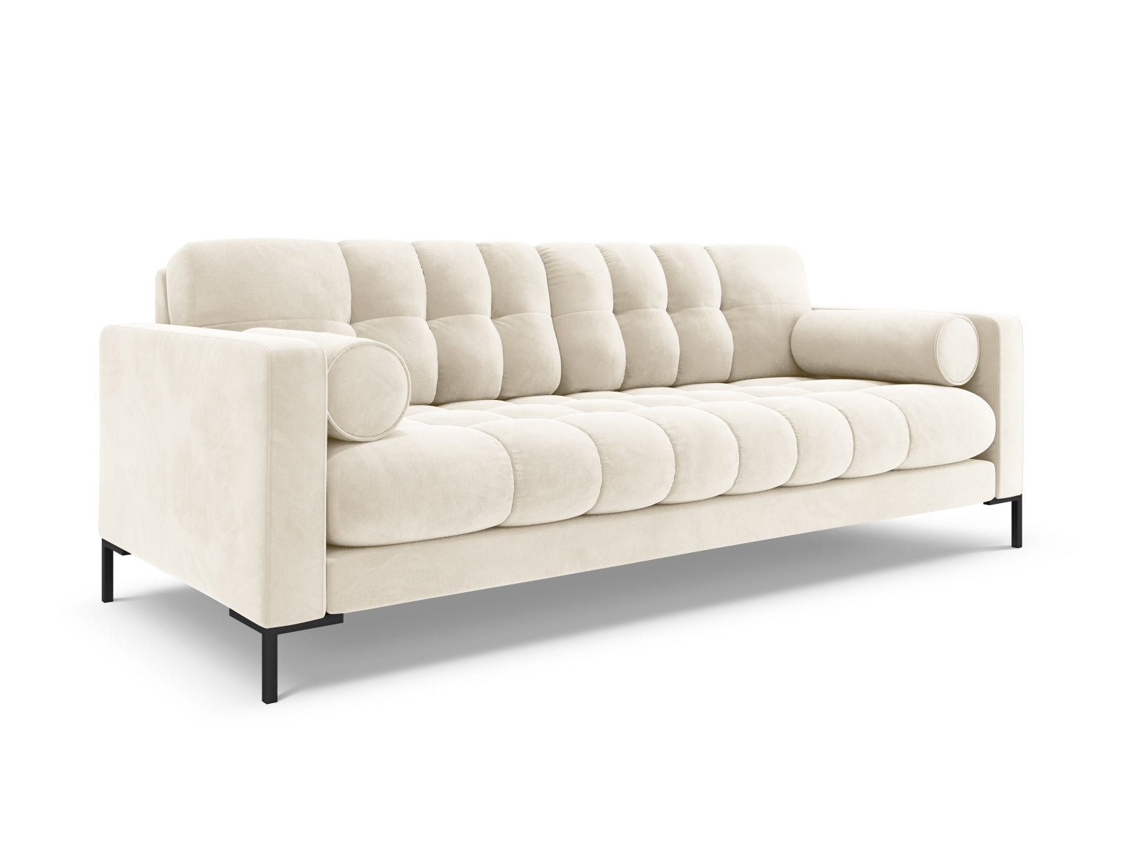 Elegantes 4-Sitzer Sofa Bali in sanftem Beige, ideal für stilvolle Wohnräume, erhältlich bei KAQTU Design AG.
