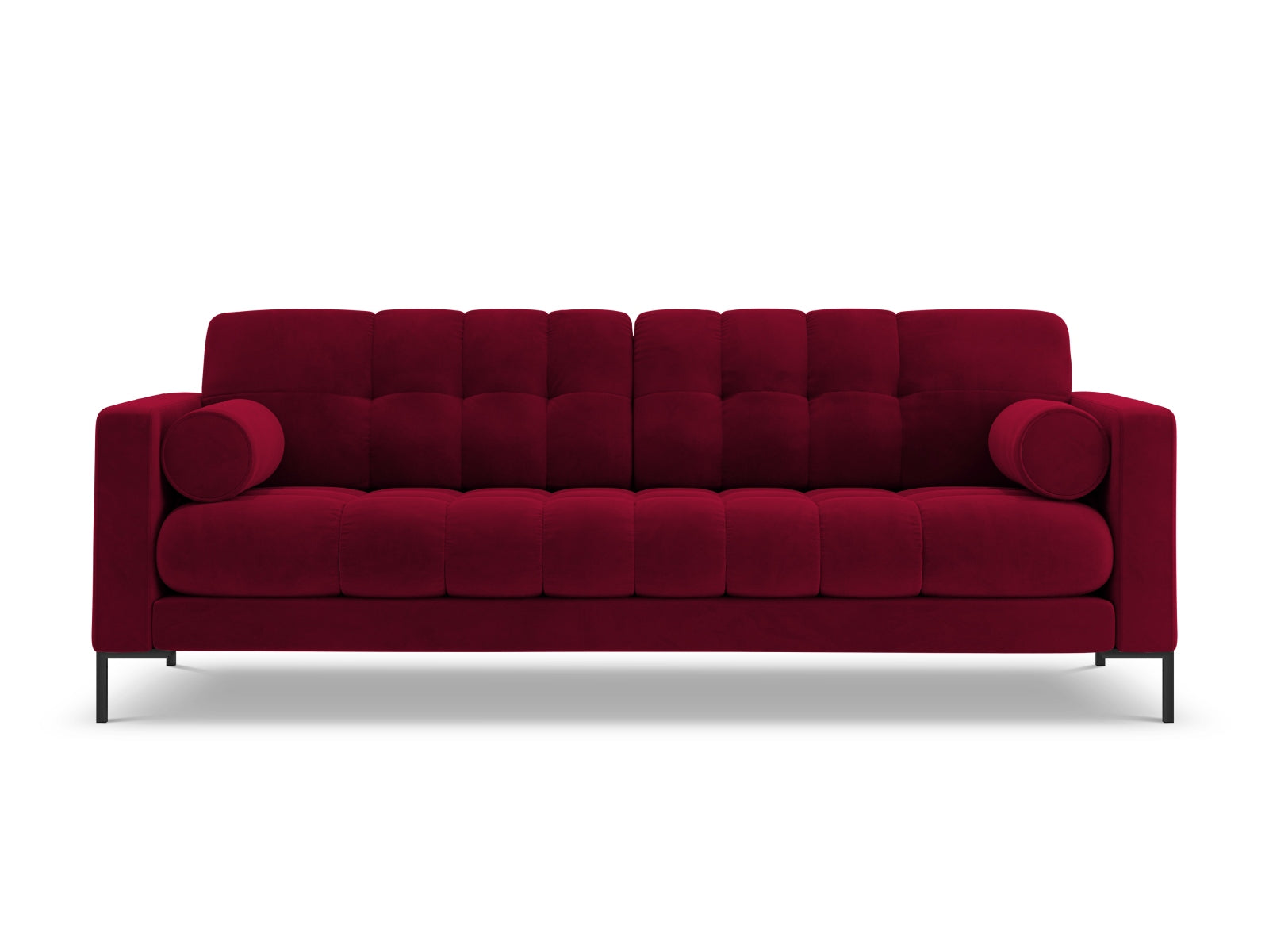 4-Sitzer Sofa Bali in Red-Bluvel präsentiert im Onlineshop von KAQTU Design AG. 4er Sofa ist von Cosmopolitan Design