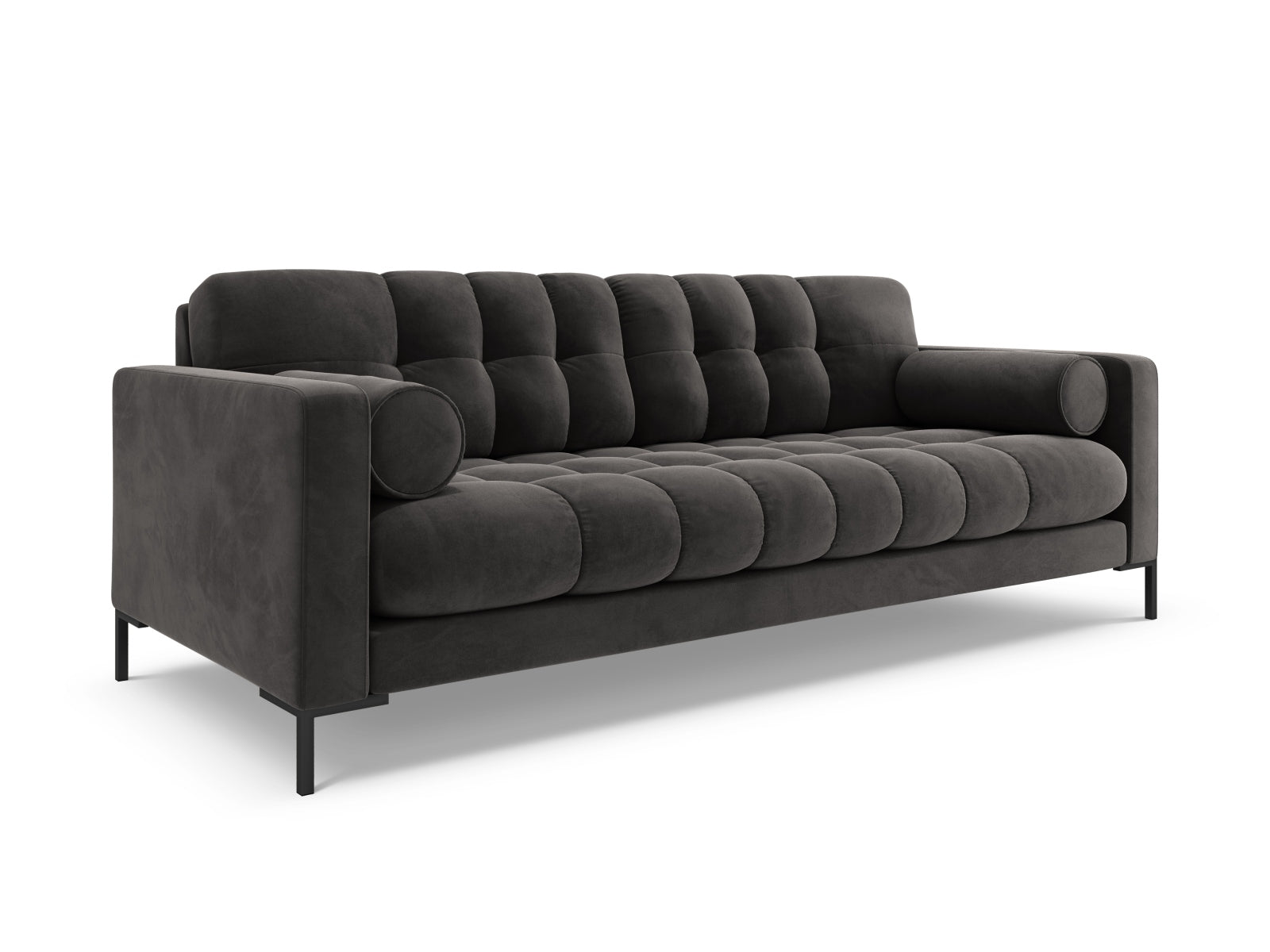 Elegantes 4-Sitzer Sofa Bali in stilvollem Dunkelgrau, ideal für moderne Wohnräume, erhältlich bei KAQTU Design AG.