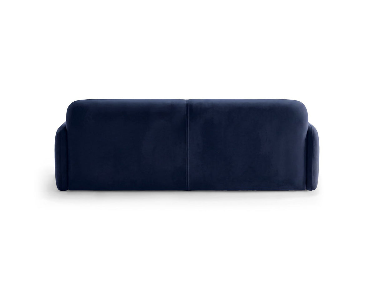 4er Sofa Malmo von Cosmopolitan Design mit Stoffbezug und kurzen schwarzen Kunststoffbeinen