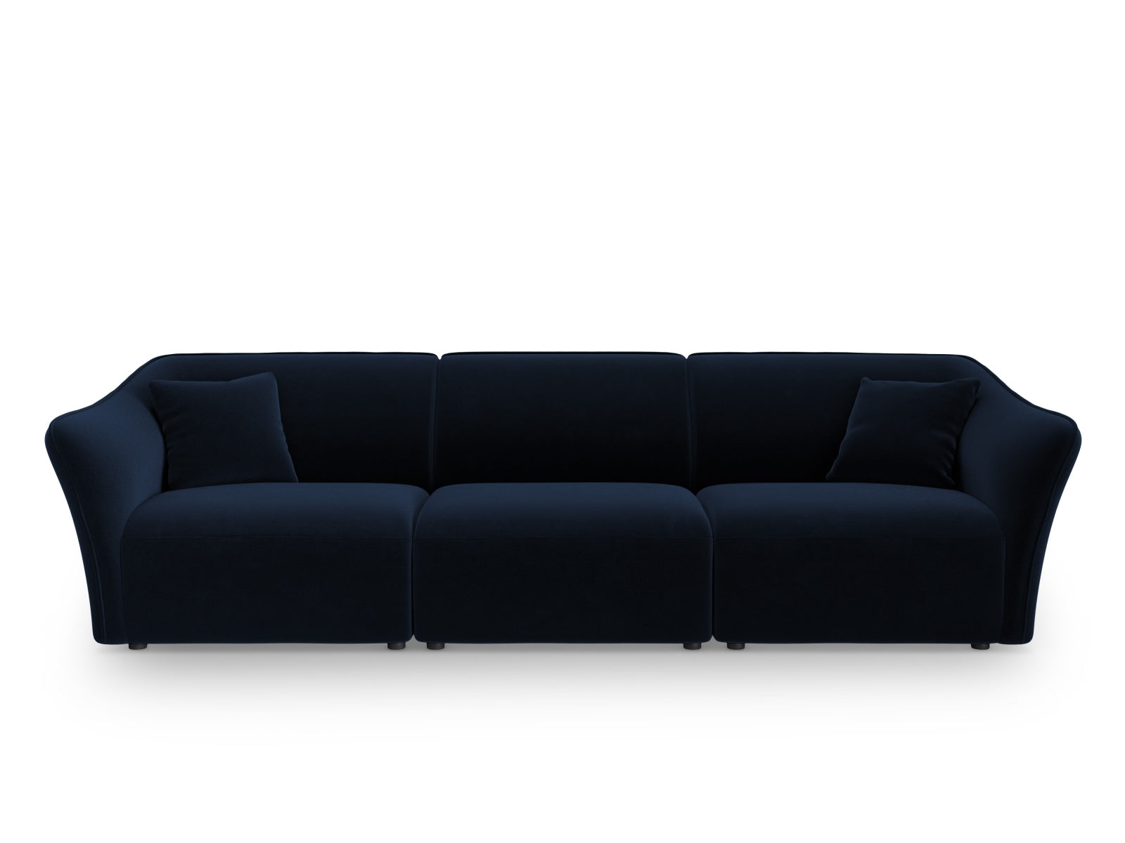 Tokyo Velour Modular Sofa 5 Sitzer in Royal Blue präsentiert im Onlineshop von KAQTU Design AG. 5er Sofa ist von Cosmopolitan Design