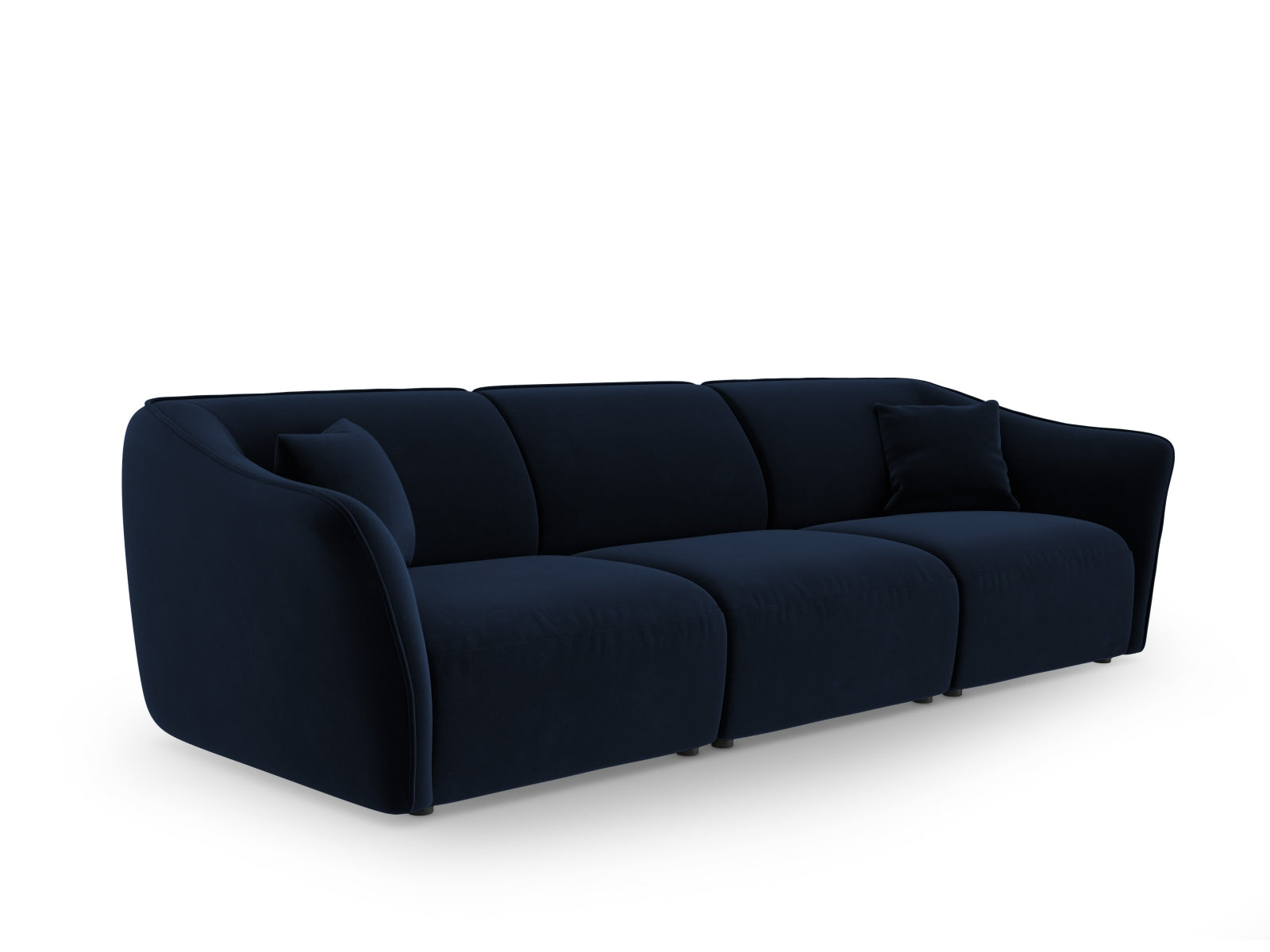 Tokyo Velour Modular Sofa 5 Sitzer in Royal Blue präsentiert im Onlineshop von KAQTU Design AG. 5er Sofa ist von Cosmopolitan Design