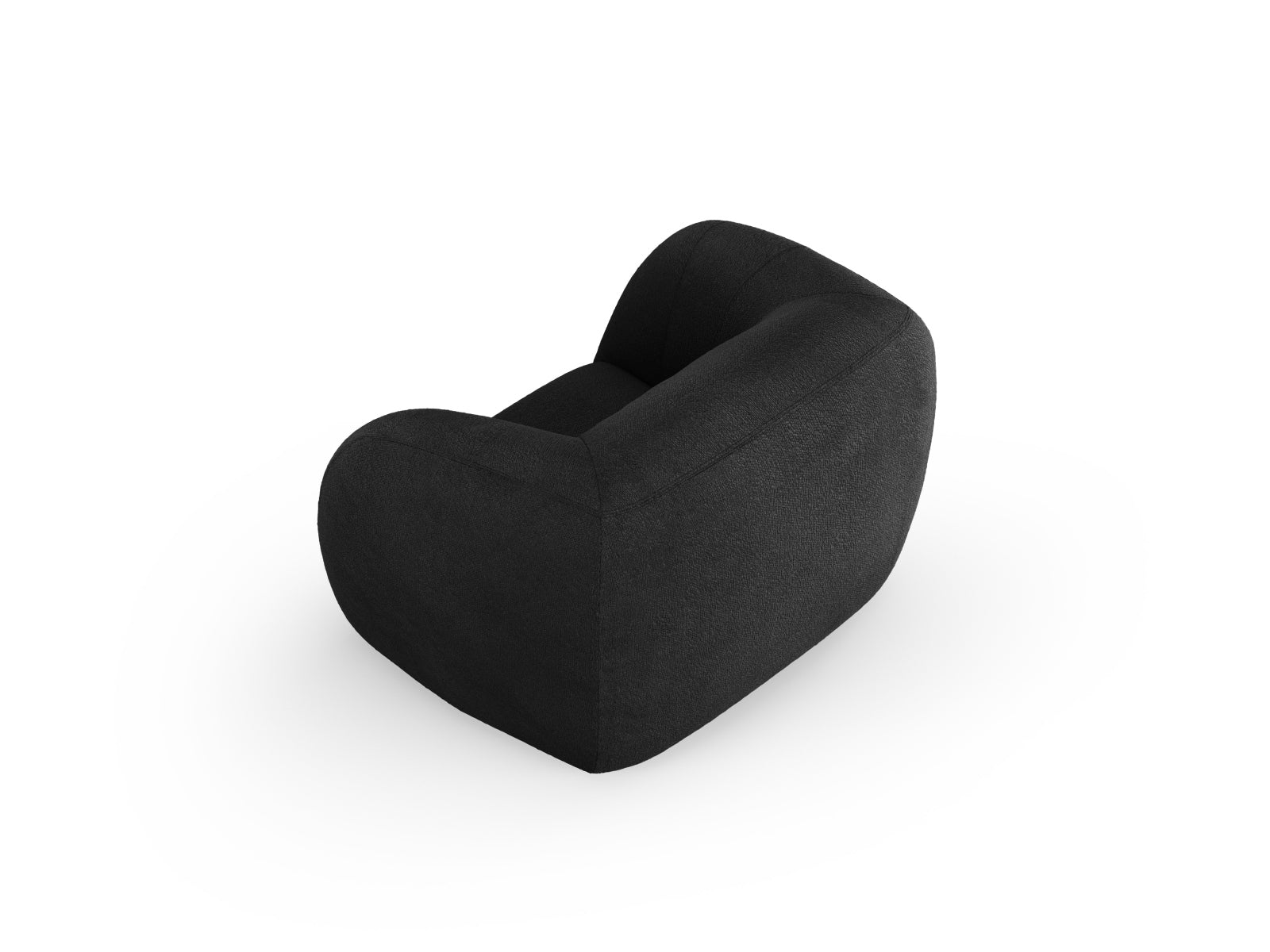 Erleben Sie den stilvollen Essen Boucle Armchair 1 Sitzer von Cosmopolitan Design. Ideal für Ihr modernes Interieur, vereint er Komfort und Eleganz.