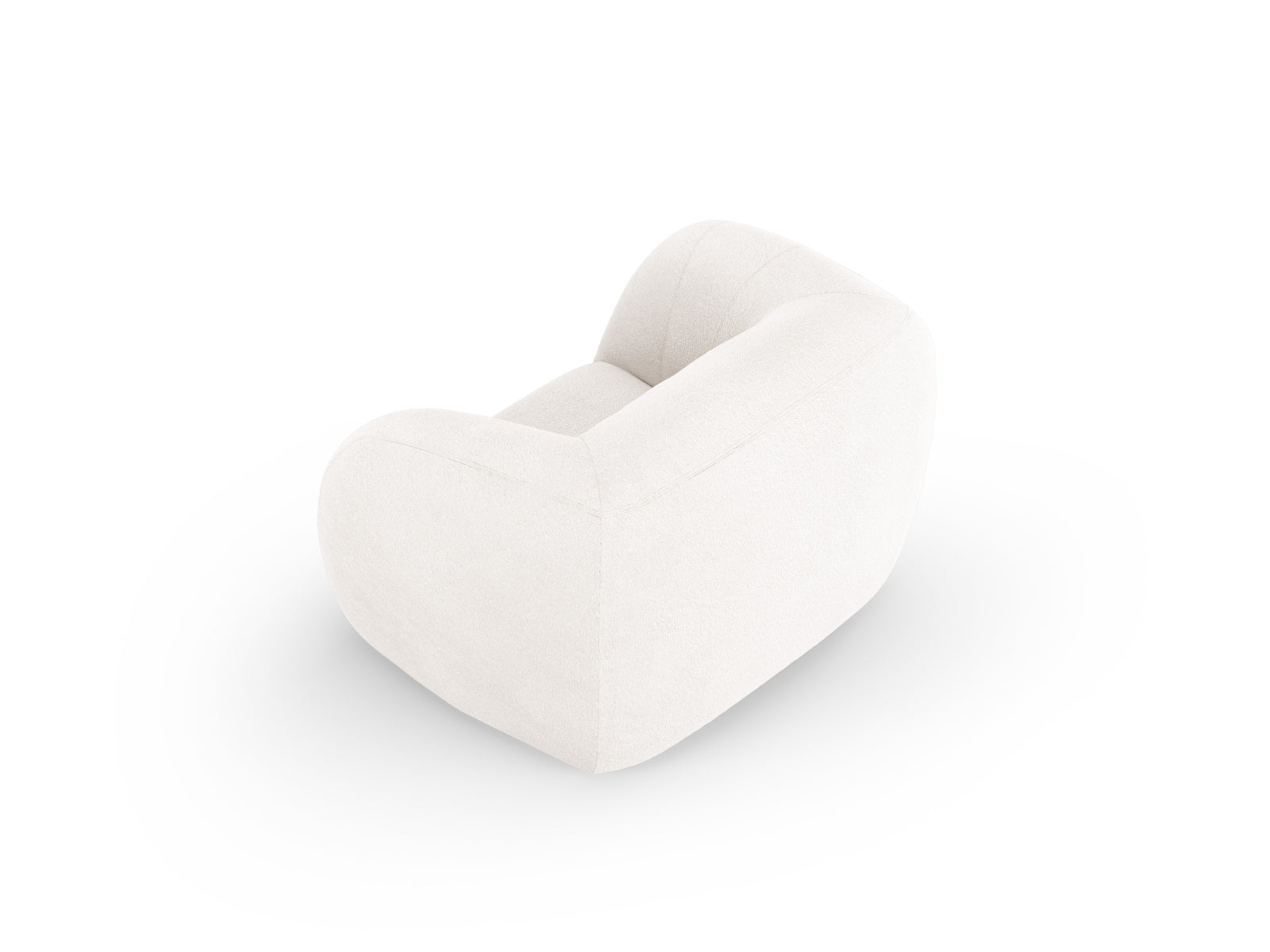 Entdecken Sie den eleganten Essen Boucle Armchair 1 Sitzer von Cosmopolitan Design. Perfekt für modernes Wohnen, bietet er höchsten Komfort und stilvolles Design.