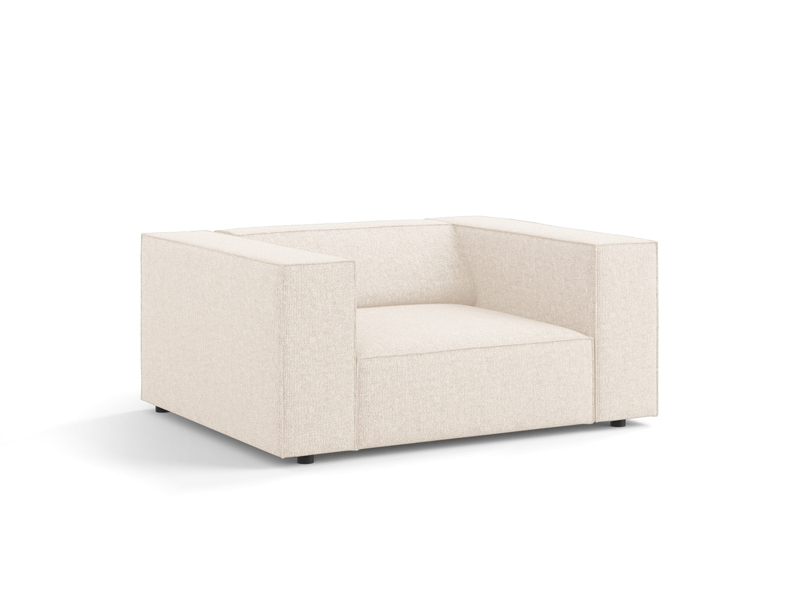 Arendal Sessel 1 Sitz in Light Beige präsentiert im Onlineshop von KAQTU Design AG. Sessel ist von Cosmopolitan Design