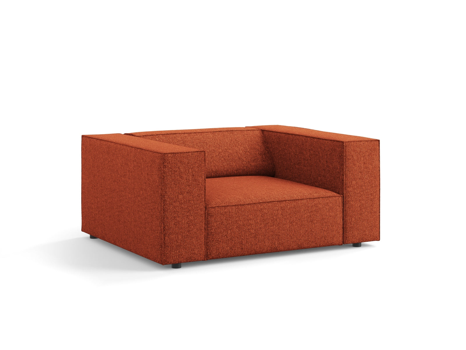 Arendal Sessel 1 Sitz in Terracotta präsentiert im Onlineshop von KAQTU Design AG. Sessel ist von Cosmopolitan Design