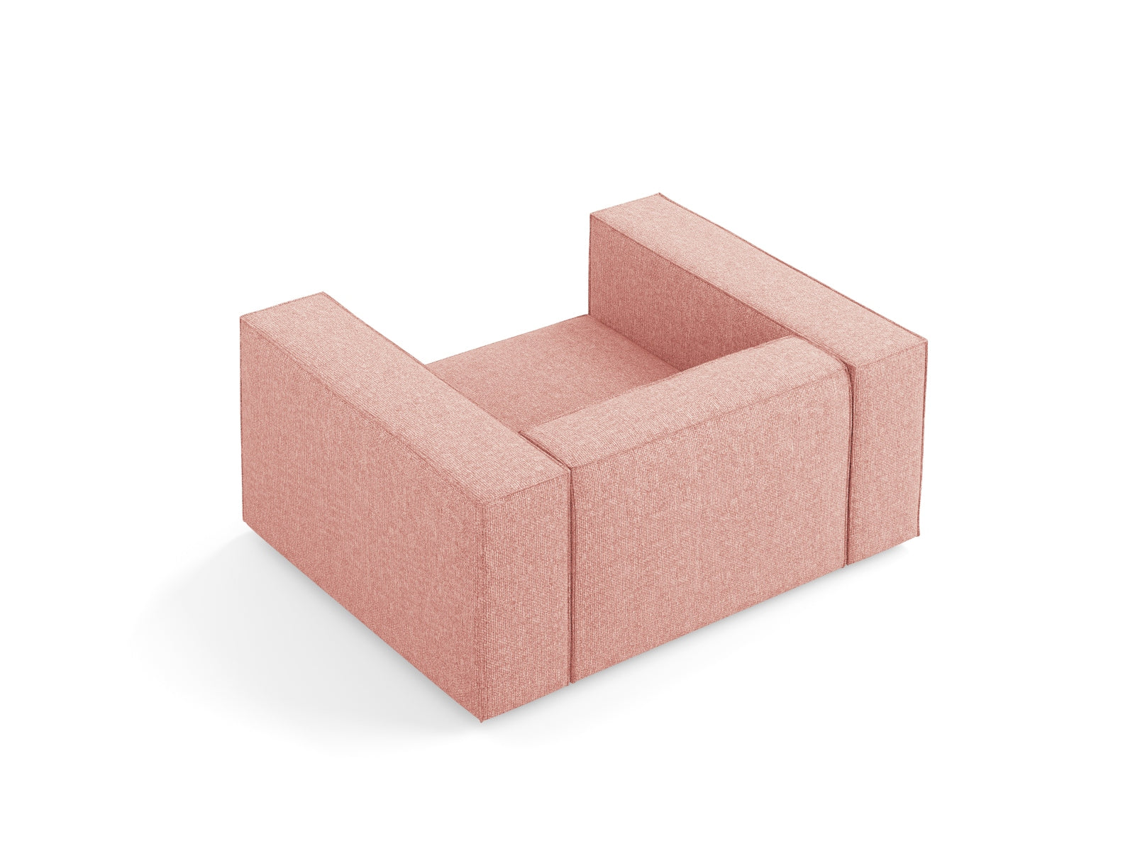 Arendal Sessel 1 Sitz in Pink präsentiert im Onlineshop von KAQTU Design AG. Sessel ist von Cosmopolitan Design