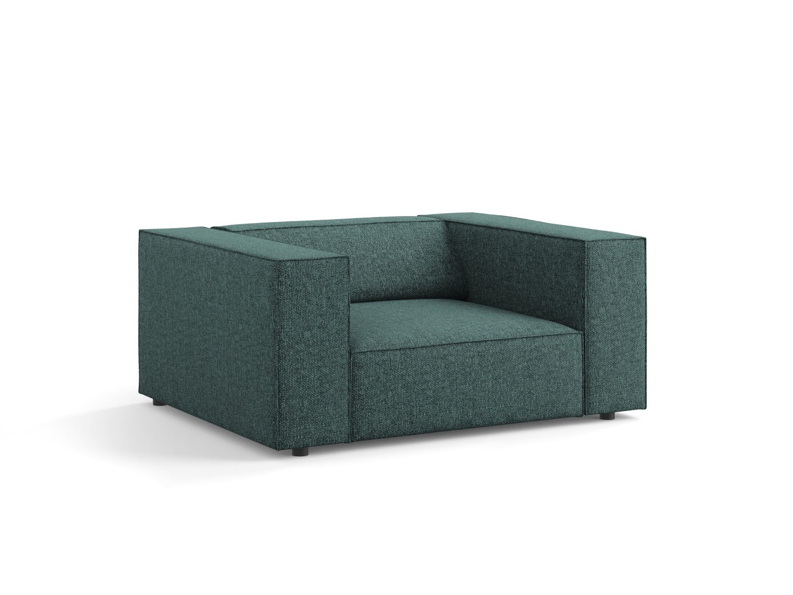 Arendal Sessel 1 Sitz in Petrol präsentiert im Onlineshop von KAQTU Design AG. Sessel ist von Cosmopolitan Design