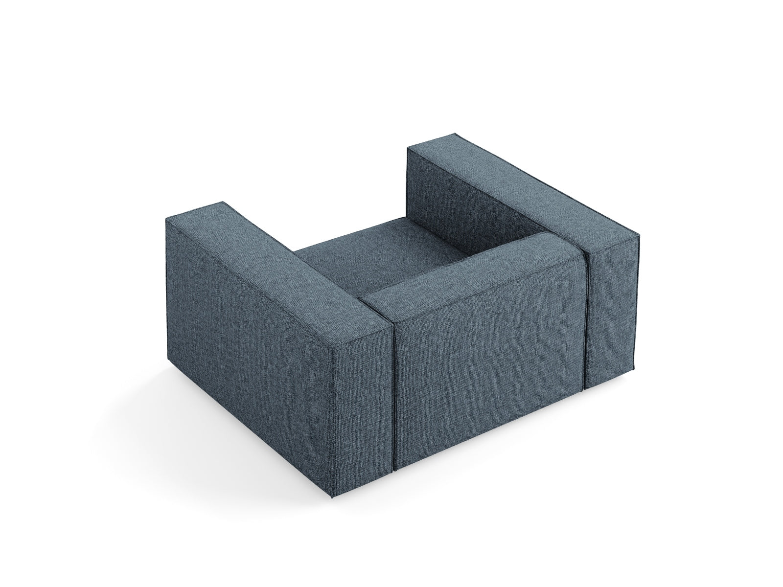 Arendal Sessel 1 Sitz in Royal Blue präsentiert im Onlineshop von KAQTU Design AG. Sessel ist von Cosmopolitan Design