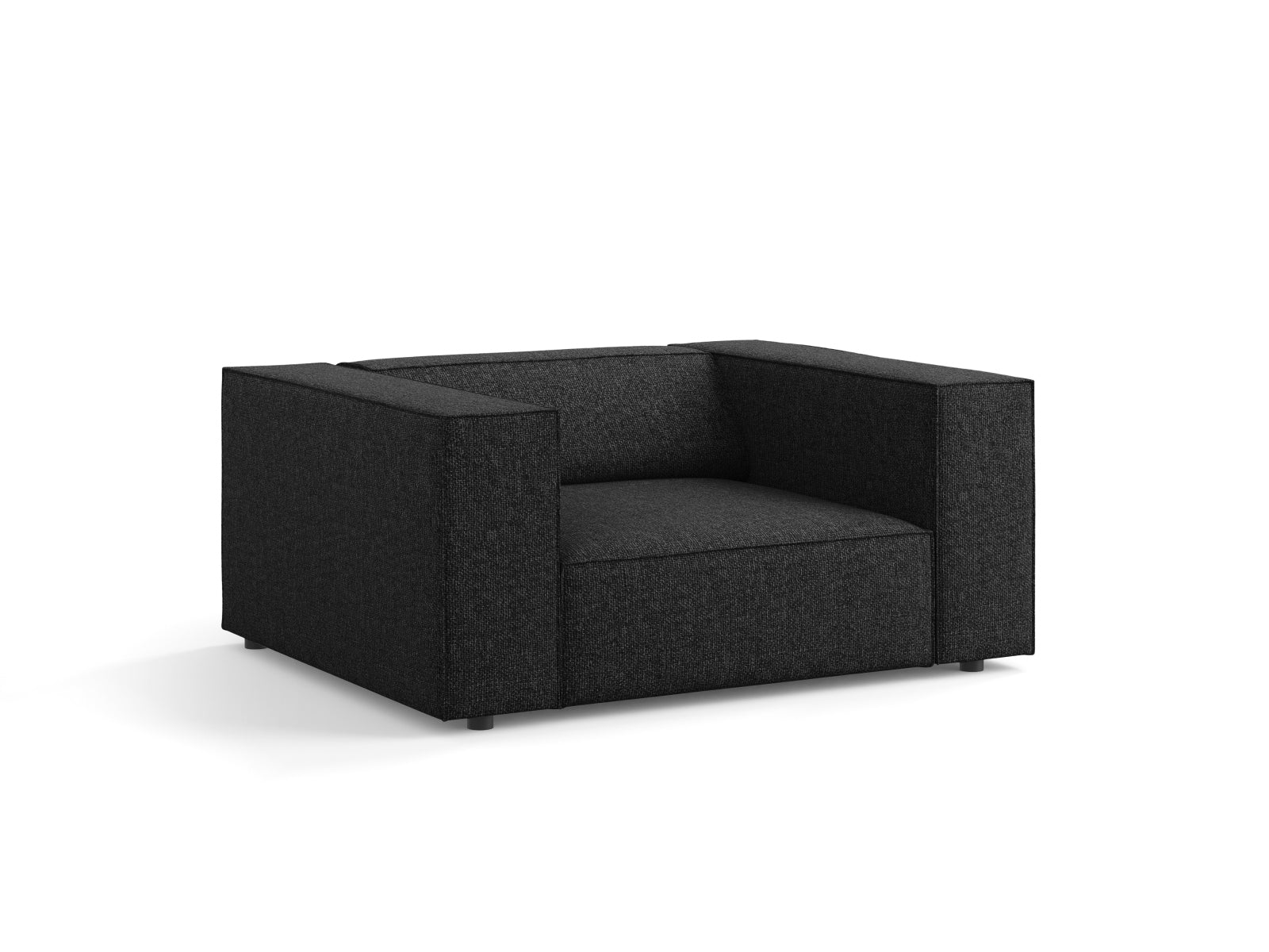 Arendal Sessel 1 Sitz in Black präsentiert im Onlineshop von KAQTU Design AG. Sessel ist von Cosmopolitan Design
