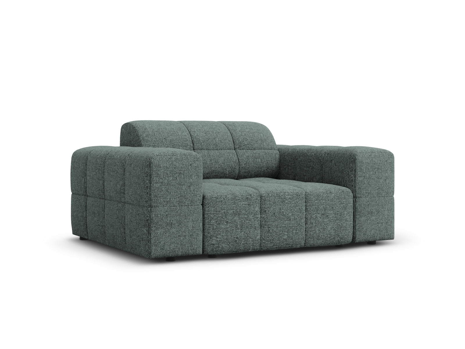 Chicago Sessel 1 Sitz 102cm in Petrol präsentiert im Onlineshop von KAQTU Design AG. Sessel ist von Cosmopolitan Design