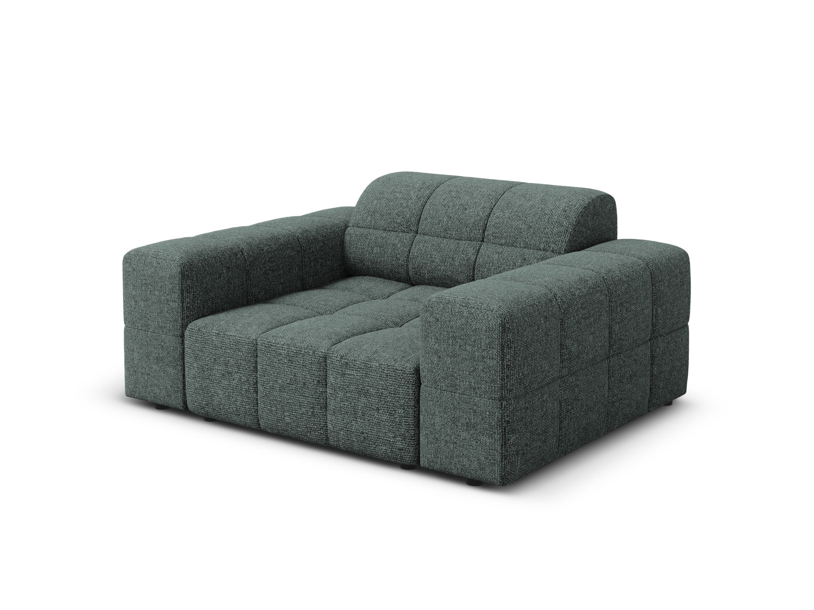Chicago Sessel 1 Sitz 102cm in Petrol präsentiert im Onlineshop von KAQTU Design AG. Sessel ist von Cosmopolitan Design