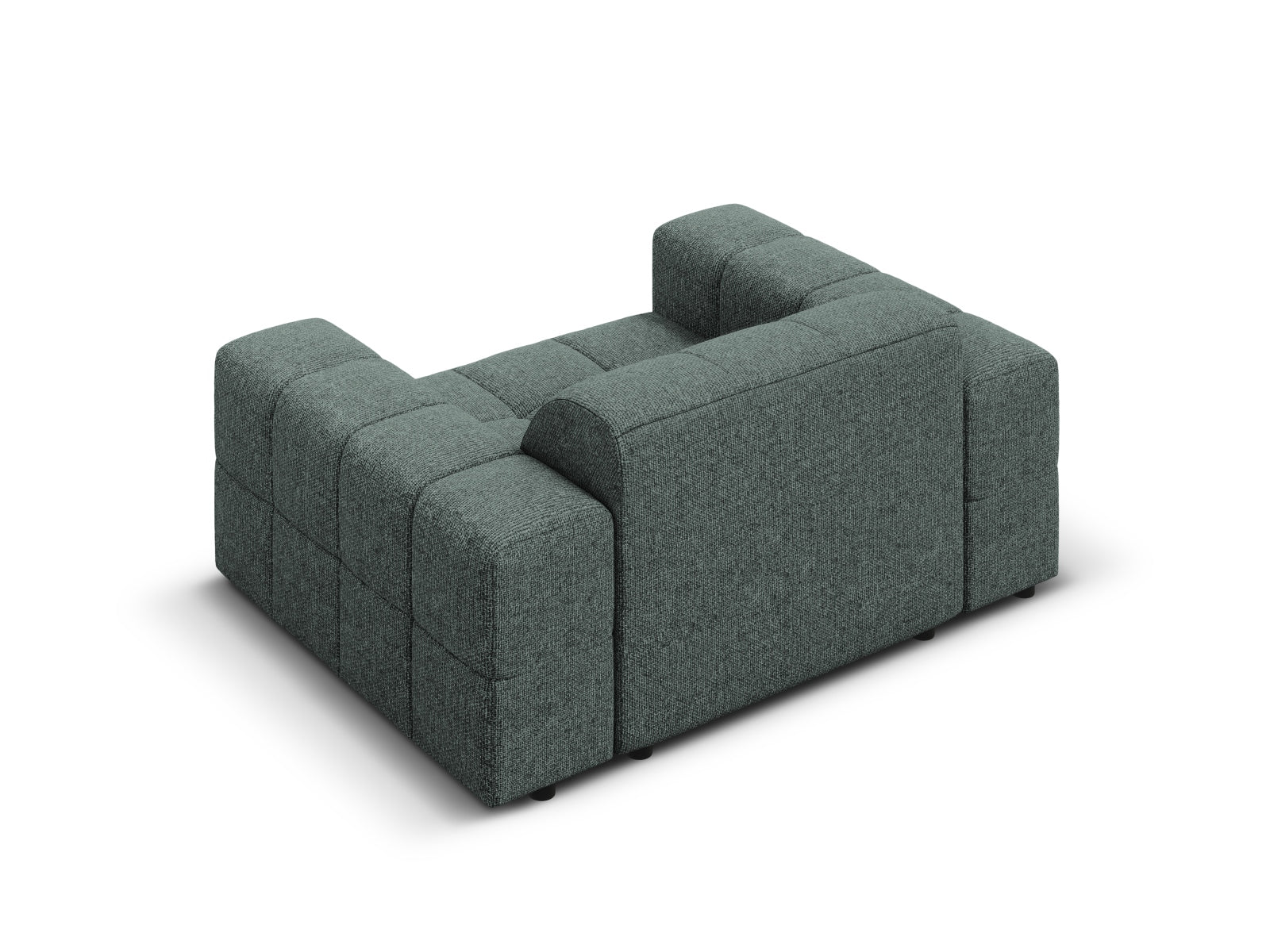 Chicago Sessel 1 Sitz 102cm in Petrol präsentiert im Onlineshop von KAQTU Design AG. Sessel ist von Cosmopolitan Design
