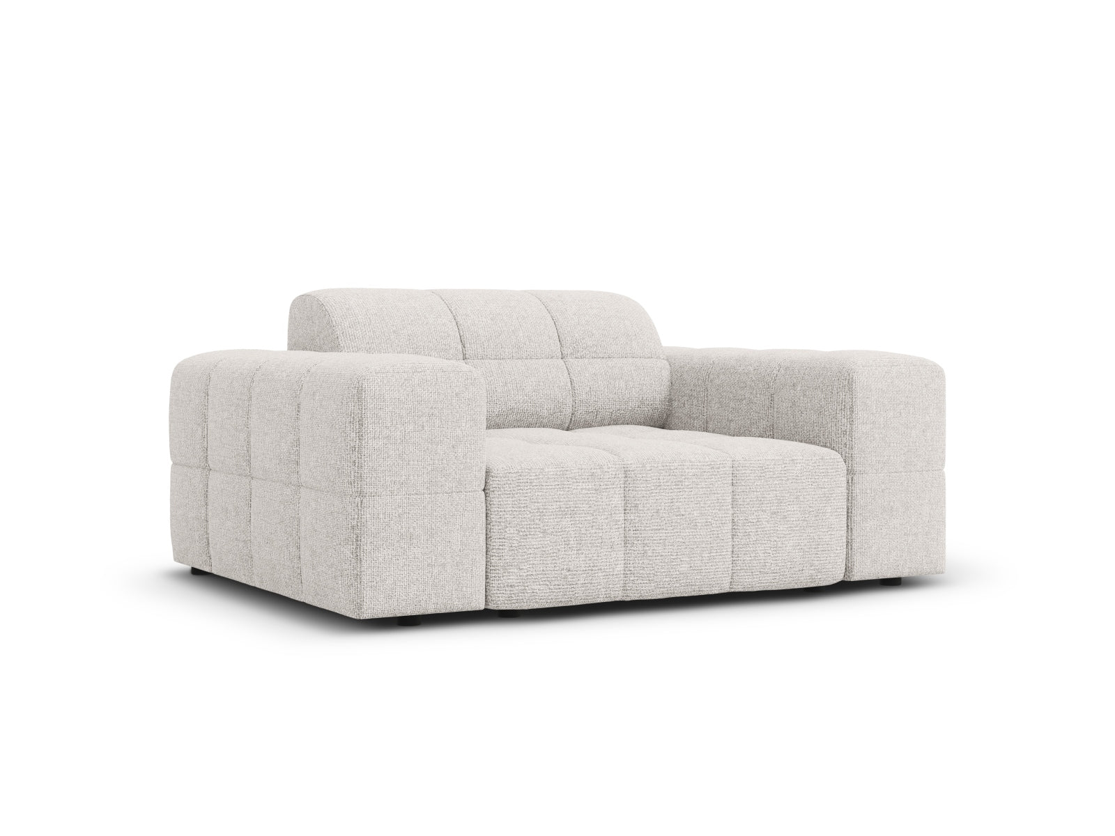 Chicago Sessel 1 Sitz 102cm in Light Grey präsentiert im Onlineshop von KAQTU Design AG. Sessel ist von Cosmopolitan Design