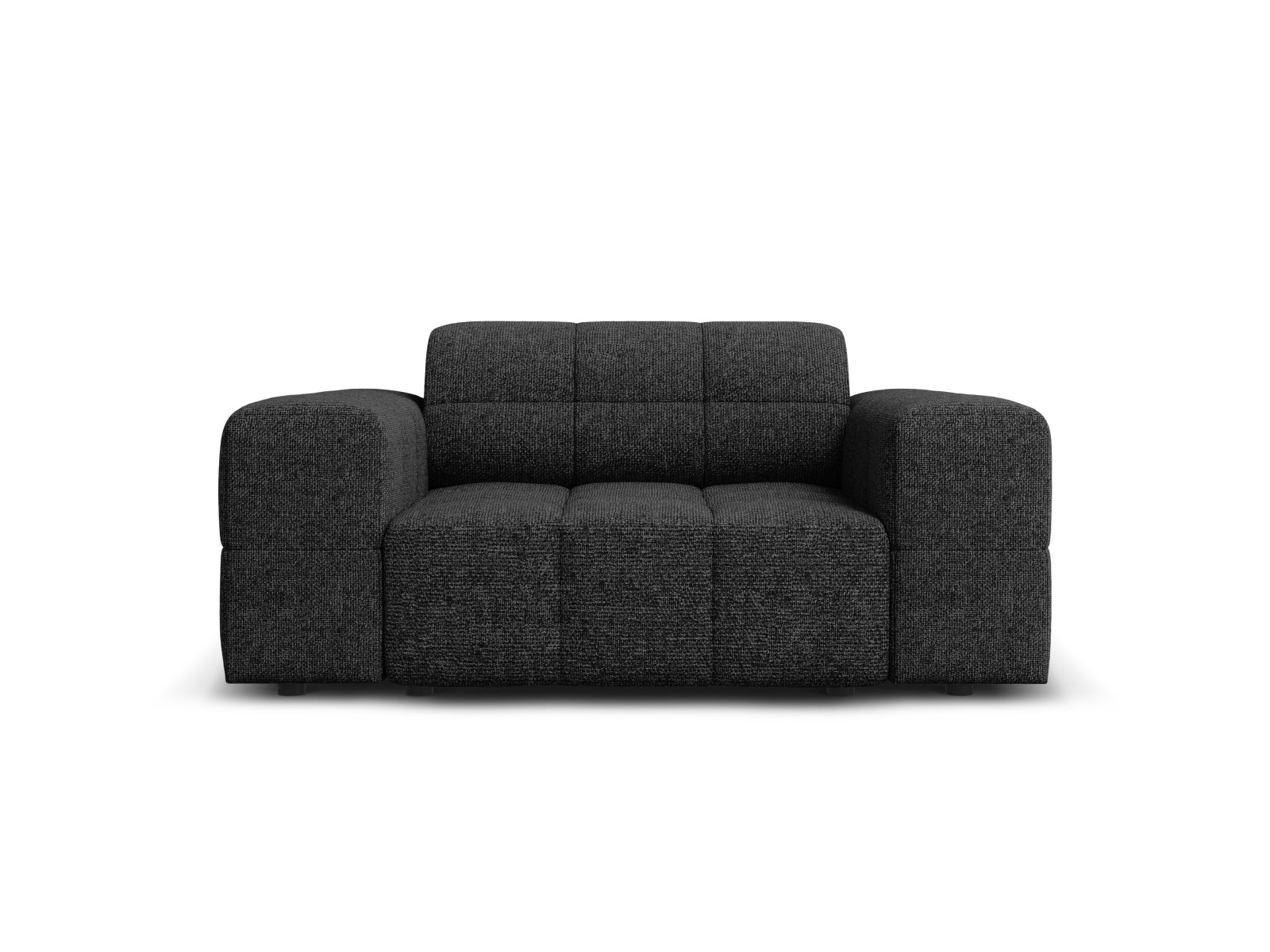 Chicago Sessel 1 Sitz 102cm in Black präsentiert im Onlineshop von KAQTU Design AG. Sessel ist von Cosmopolitan Design