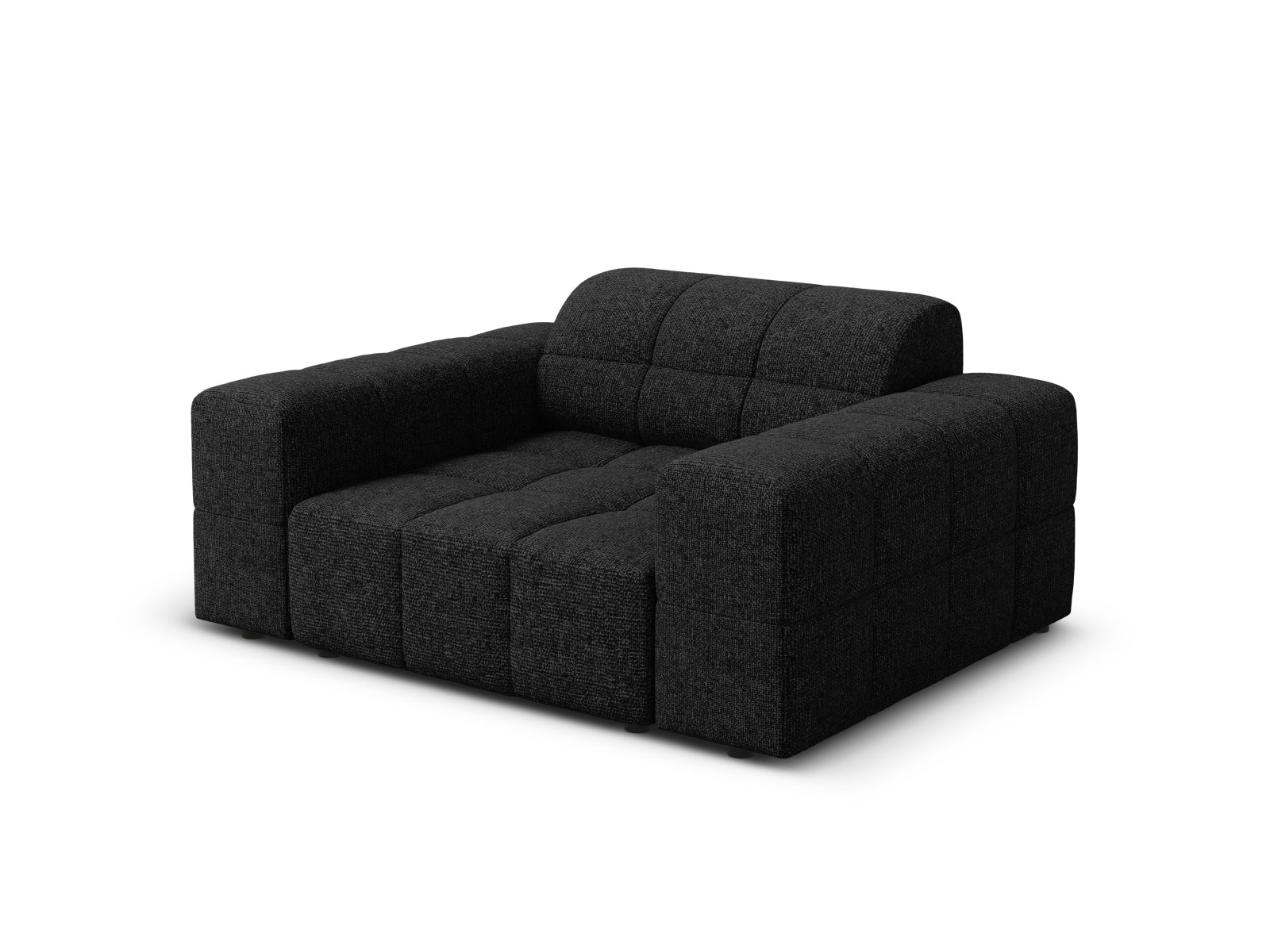 Chicago Sessel 1 Sitz 102cm in Black präsentiert im Onlineshop von KAQTU Design AG. Sessel ist von Cosmopolitan Design