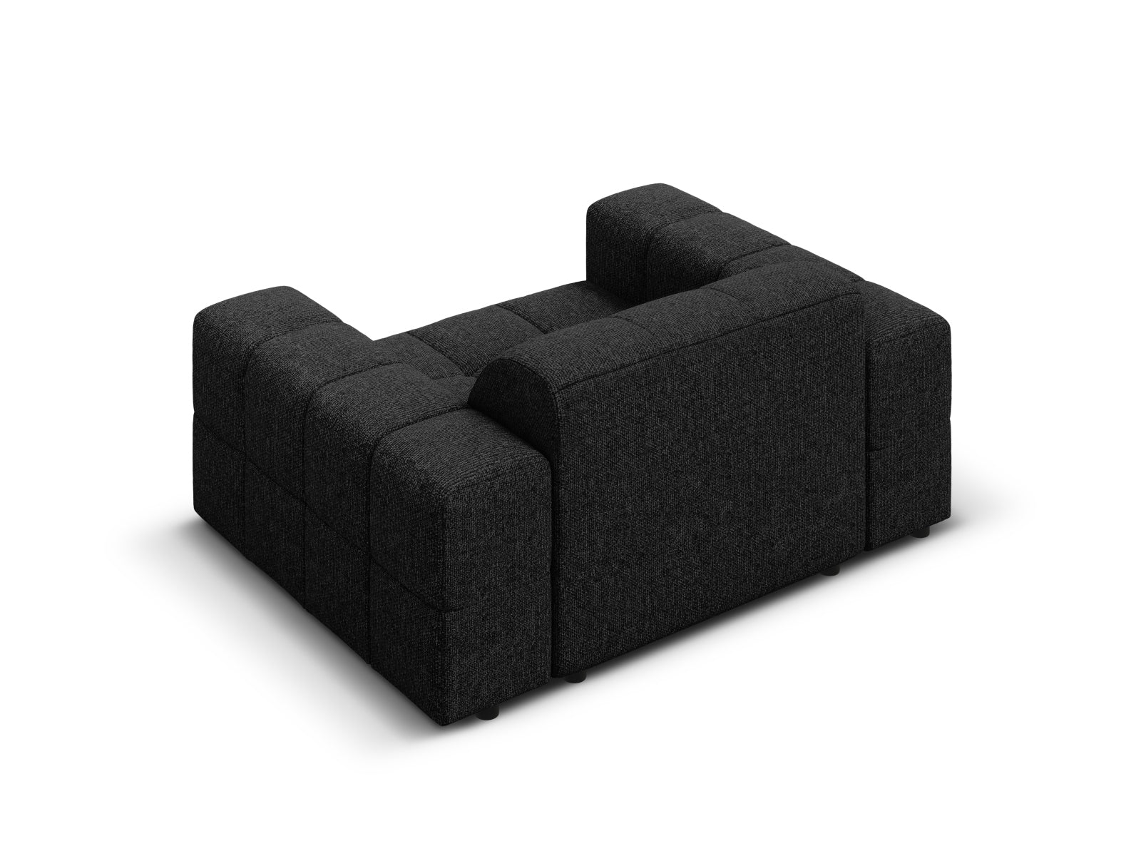 Chicago Sessel 1 Sitz 102cm in Black präsentiert im Onlineshop von KAQTU Design AG. Sessel ist von Cosmopolitan Design