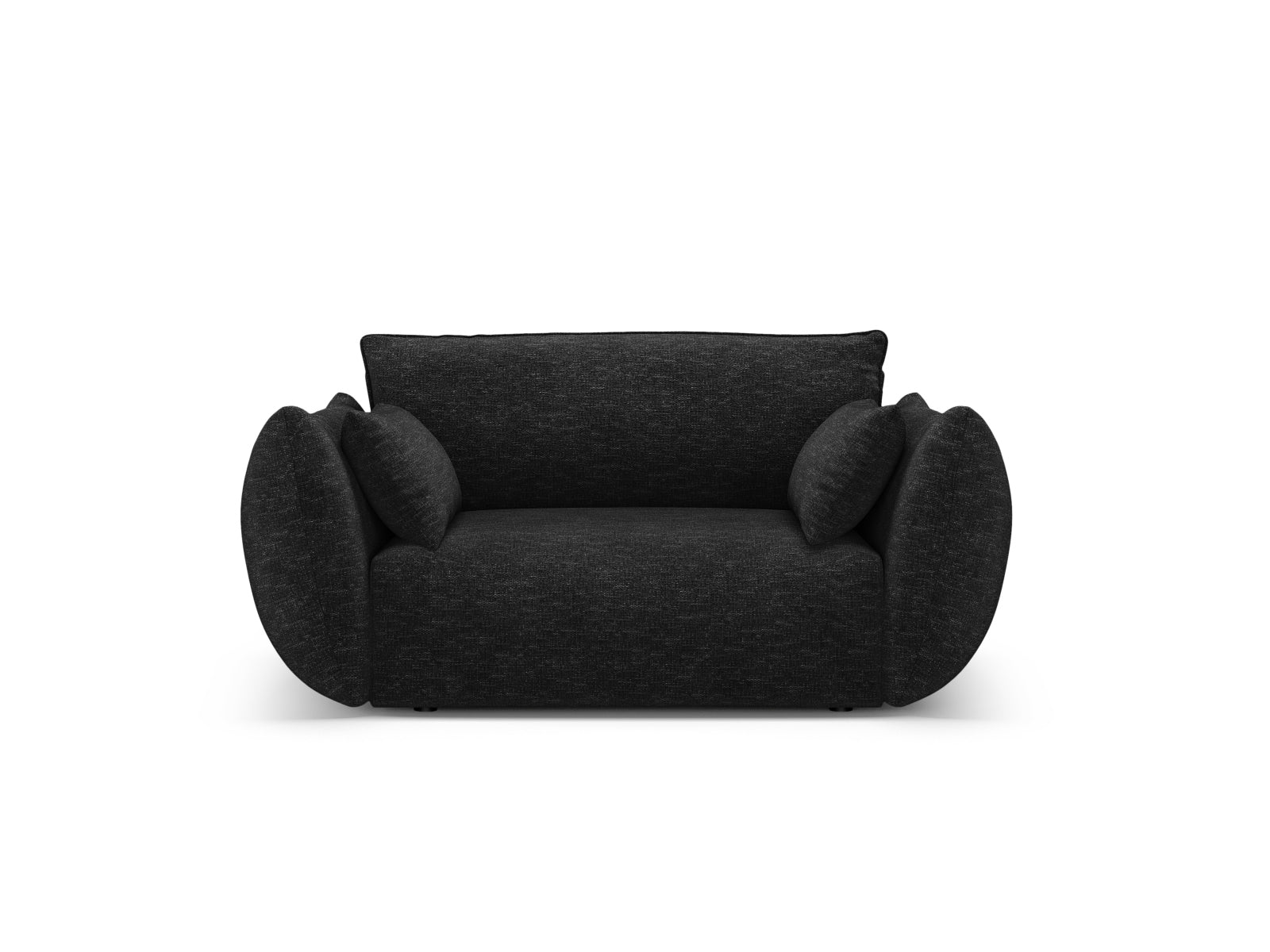 1-Sitzer Sessel Matera in Black-Haga präsentiert im Onlineshop von KAQTU Design AG. Sessel ist von Cosmopolitan Design