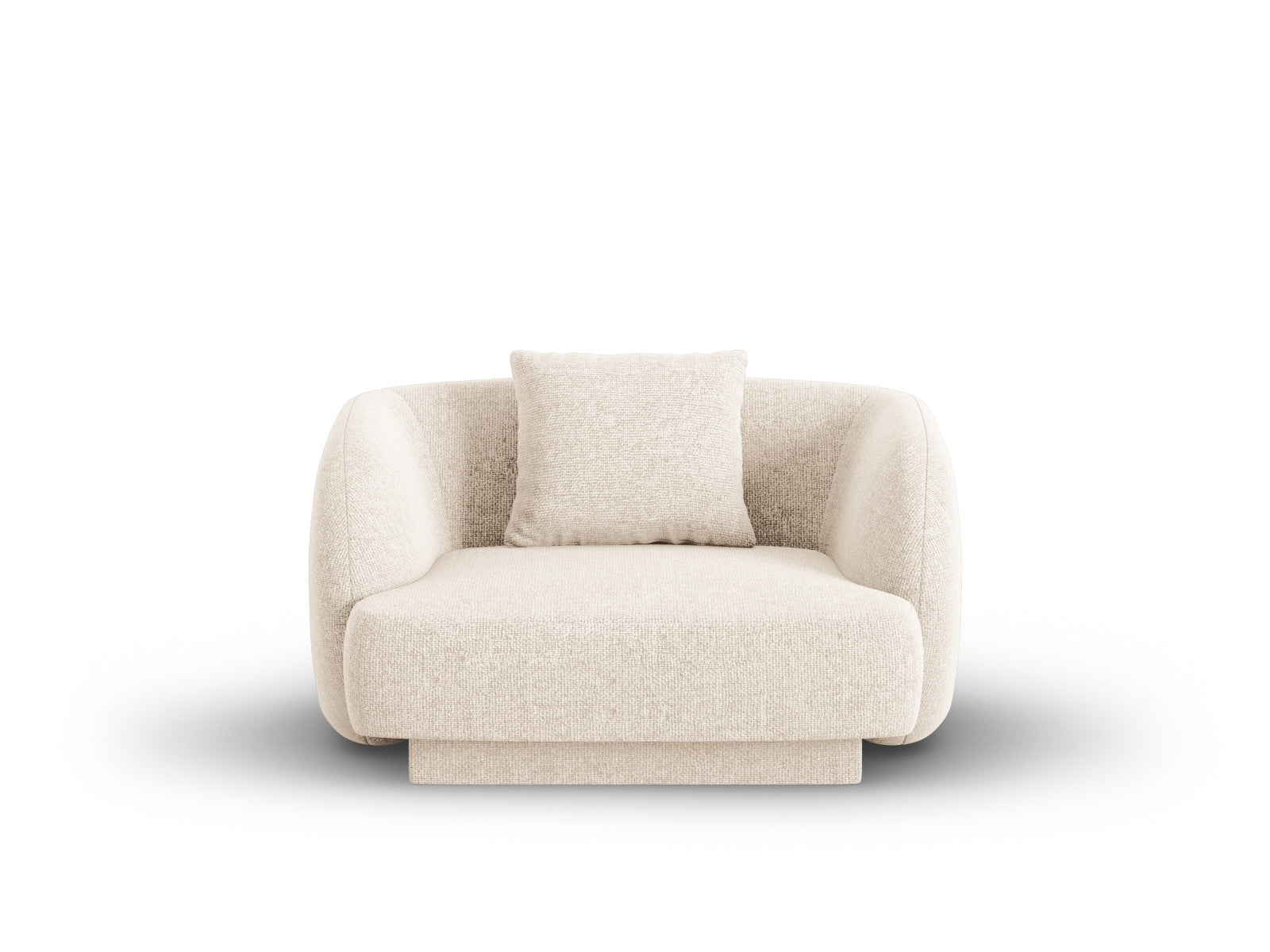 Tulum Sessel 1 Sitz 90cm in Light Beige präsentiert im Onlineshop von KAQTU Design AG. Sessel ist von Cosmopolitan Design