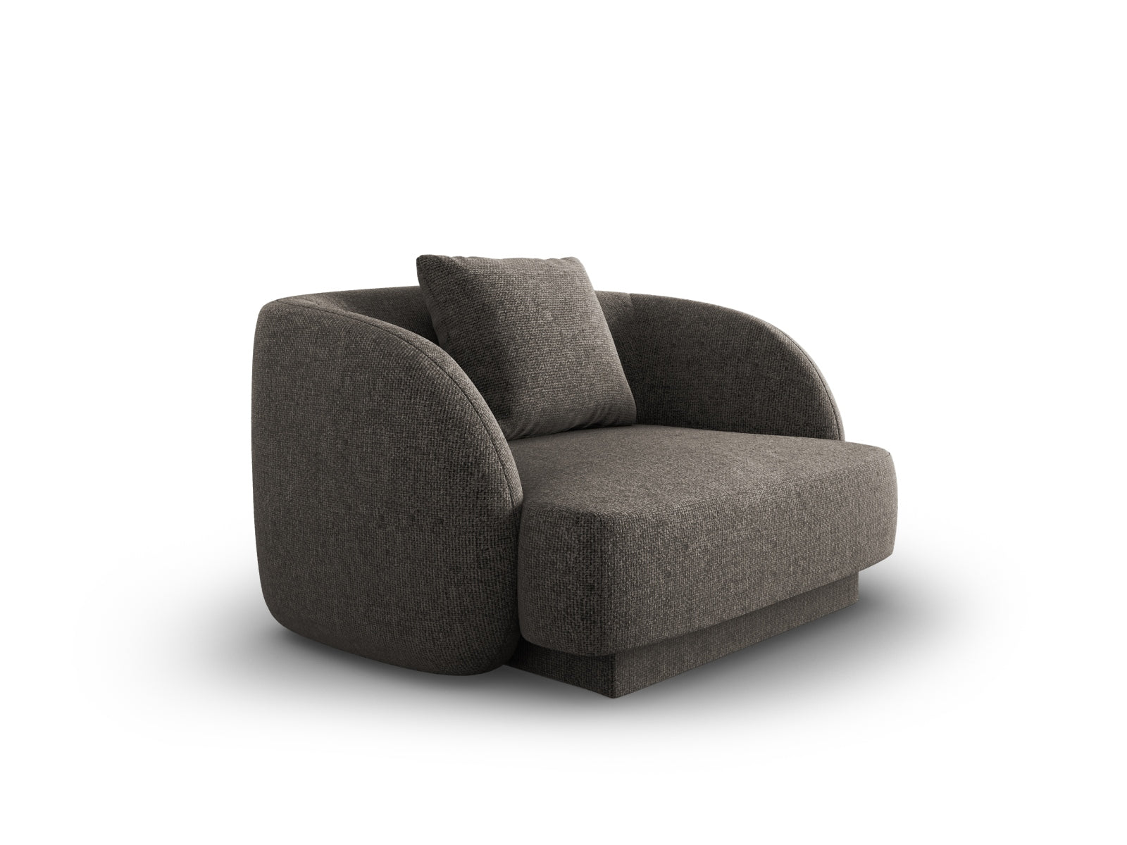 Tulum Sessel 1 Sitz 90cm in Grey präsentiert im Onlineshop von KAQTU Design AG. Sessel ist von Cosmopolitan Design