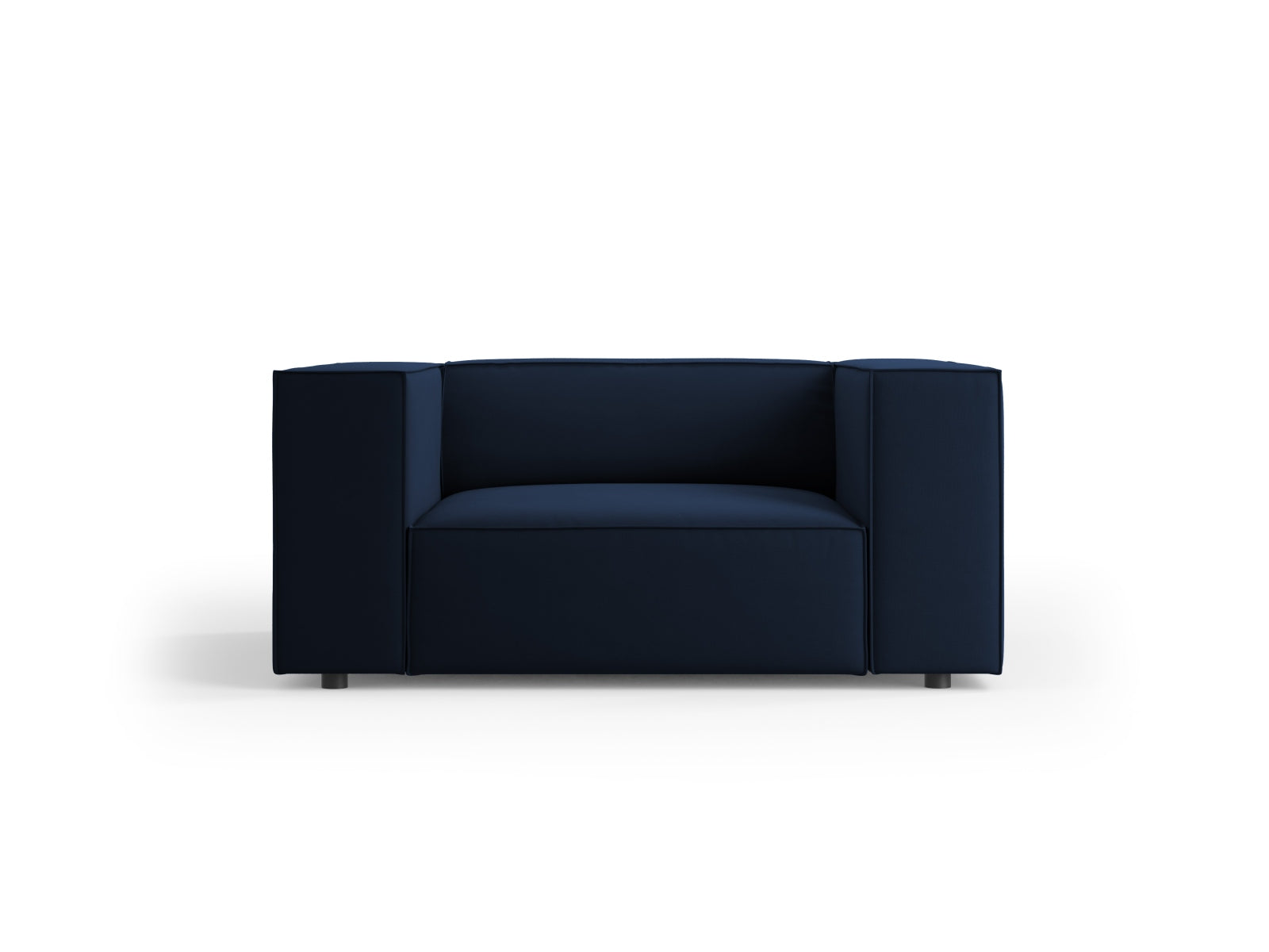 Arendal Velour Sessel 1 Sitz in Royal Blue präsentiert im Onlineshop von KAQTU Design AG. Sessel ist von Cosmopolitan Design
