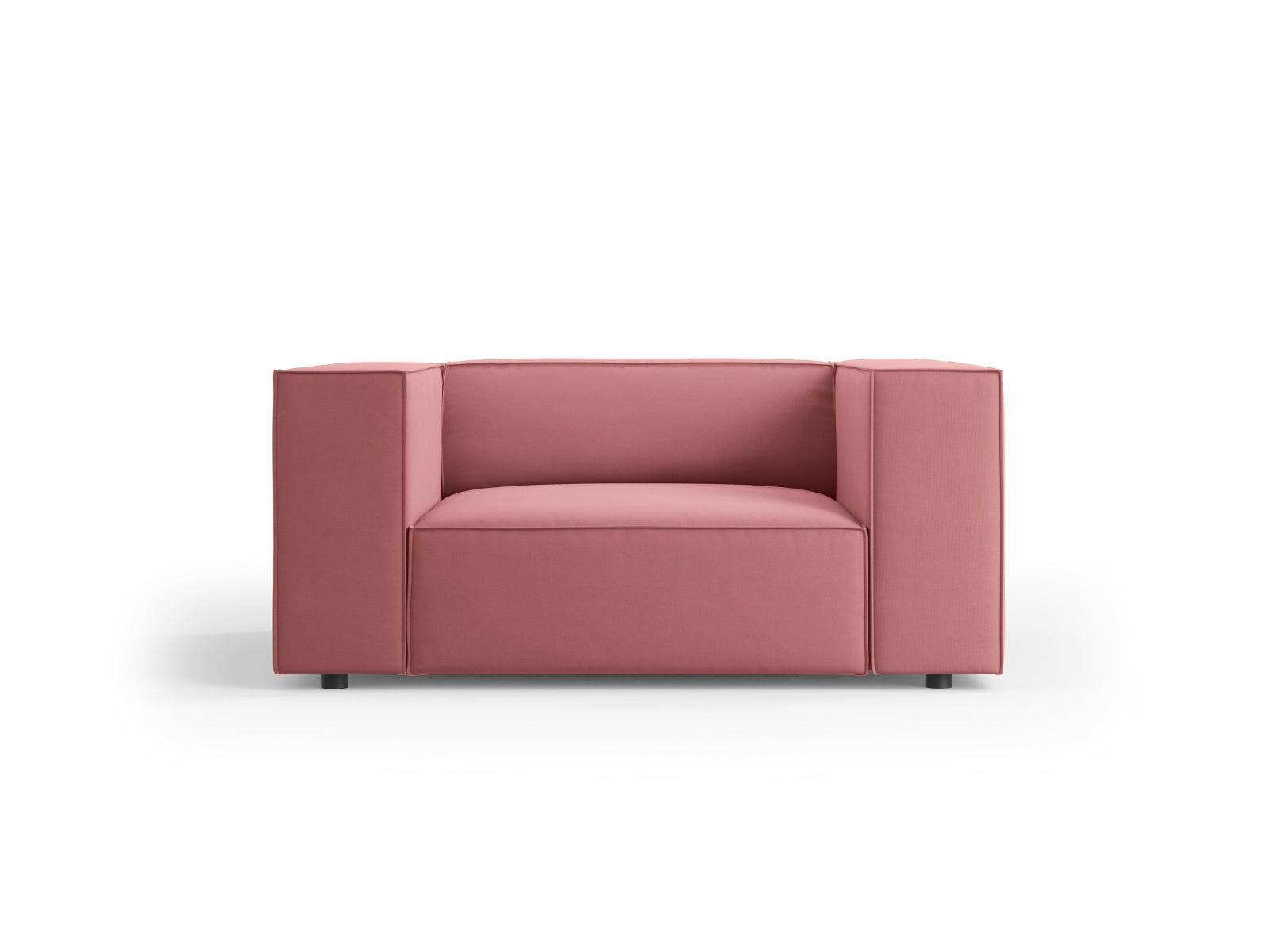 Arendal Velour Sessel 1 Sitz in Flamingo präsentiert im Onlineshop von KAQTU Design AG. Sessel ist von Cosmopolitan Design