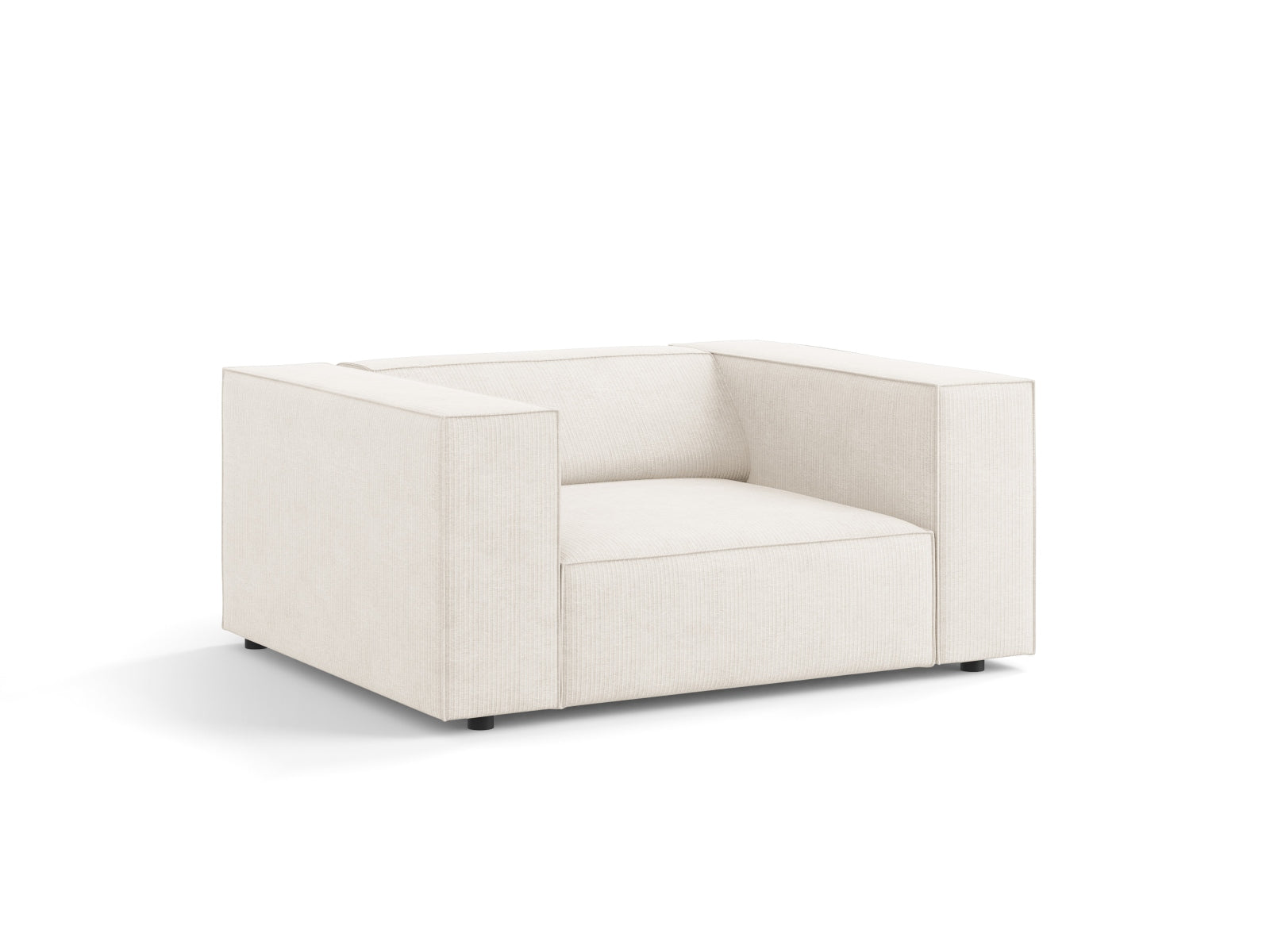 Arendal Sessel 1 Sitz in Ivory präsentiert im Onlineshop von KAQTU Design AG. Sessel ist von Cosmopolitan Design