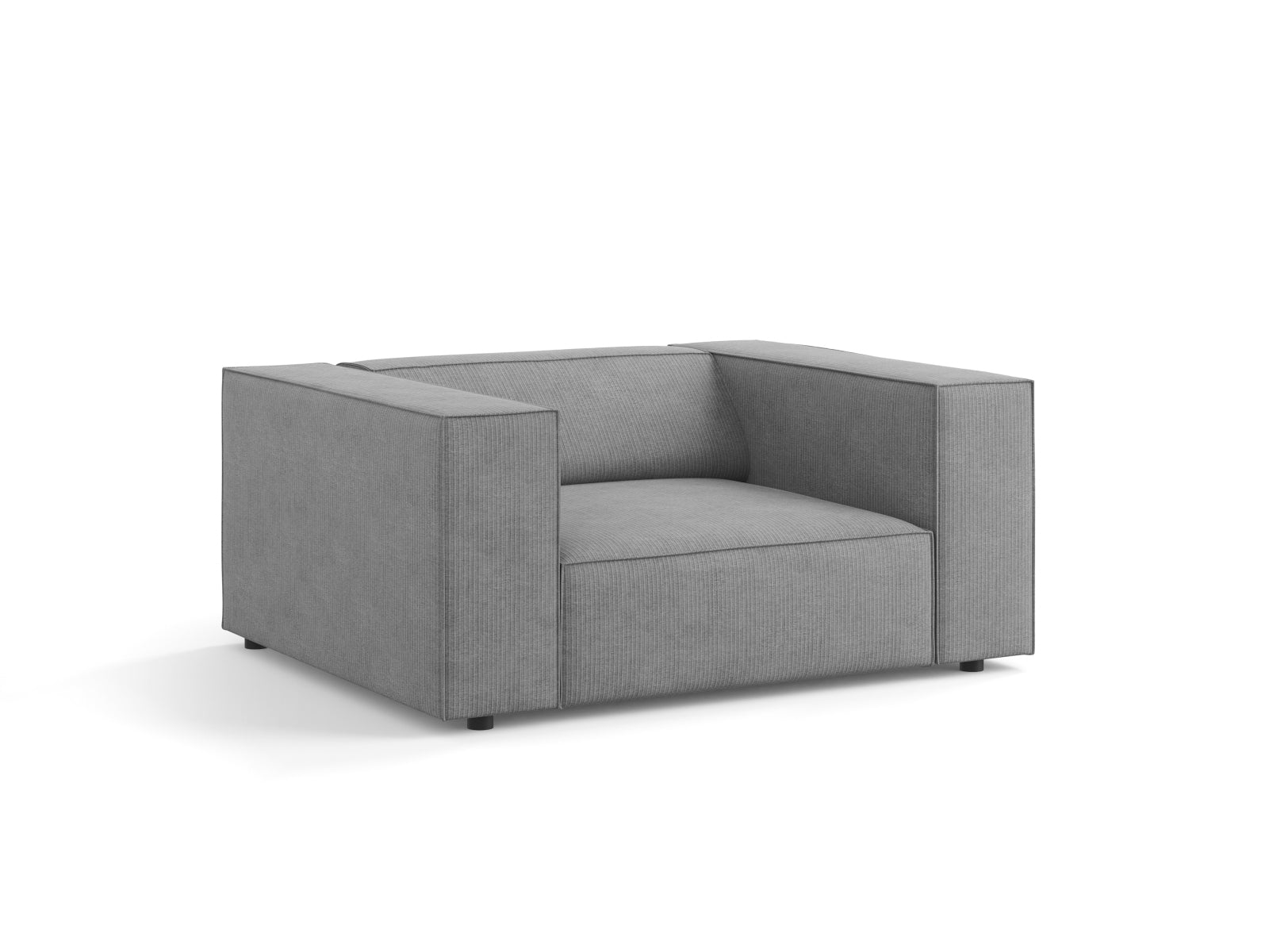 Arendal Sessel 1 Sitz in Dark Grey präsentiert im Onlineshop von KAQTU Design AG. Sessel ist von Cosmopolitan Design
