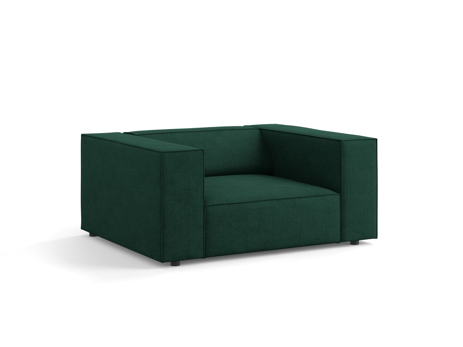 Arendal Sessel 1 Sitz in Bottle Green präsentiert im Onlineshop von KAQTU Design AG. Sessel ist von Cosmopolitan Design