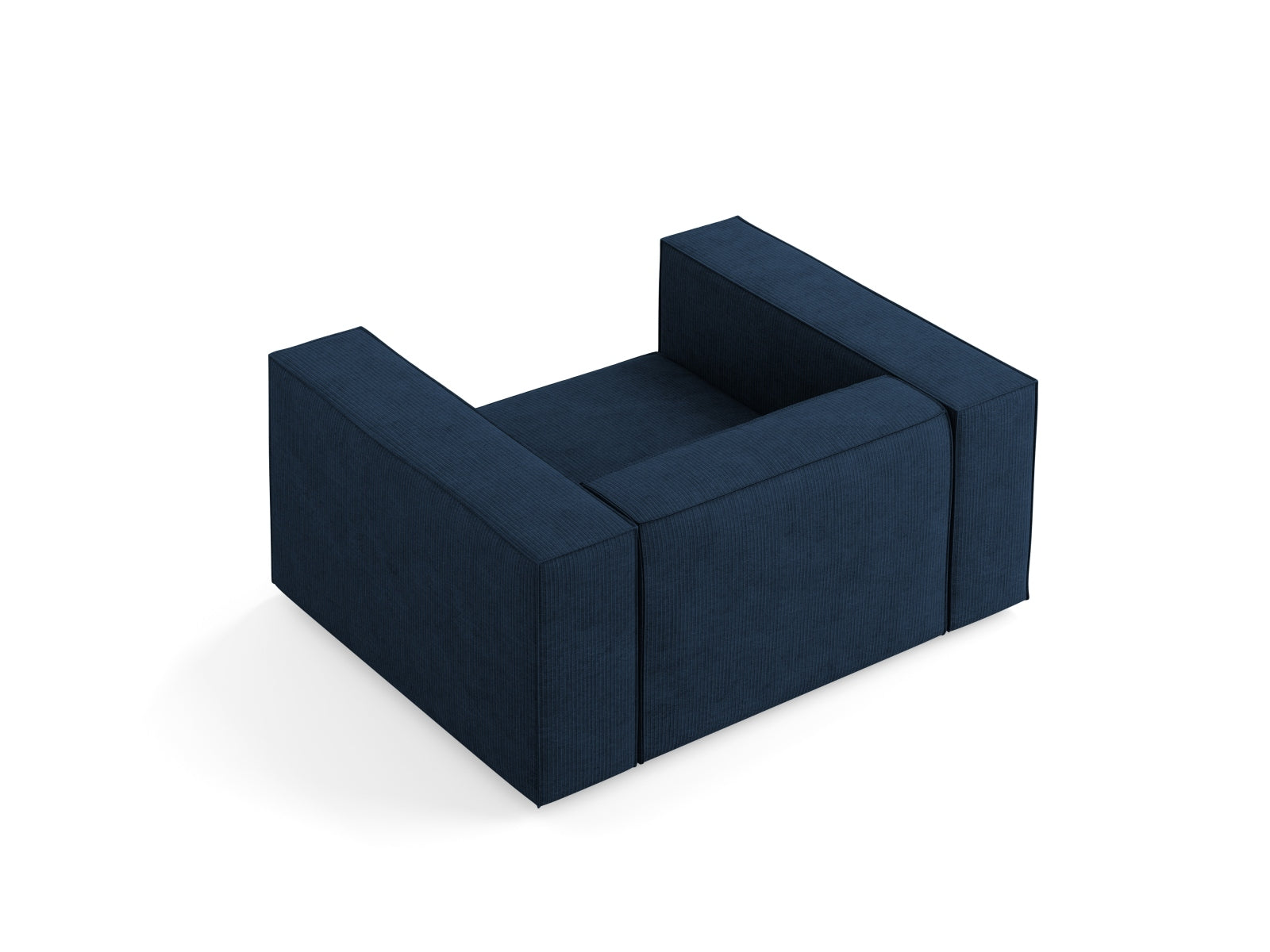 Arendal Sessel 1 Sitz in Royal Blue präsentiert im Onlineshop von KAQTU Design AG. Sessel ist von Cosmopolitan Design