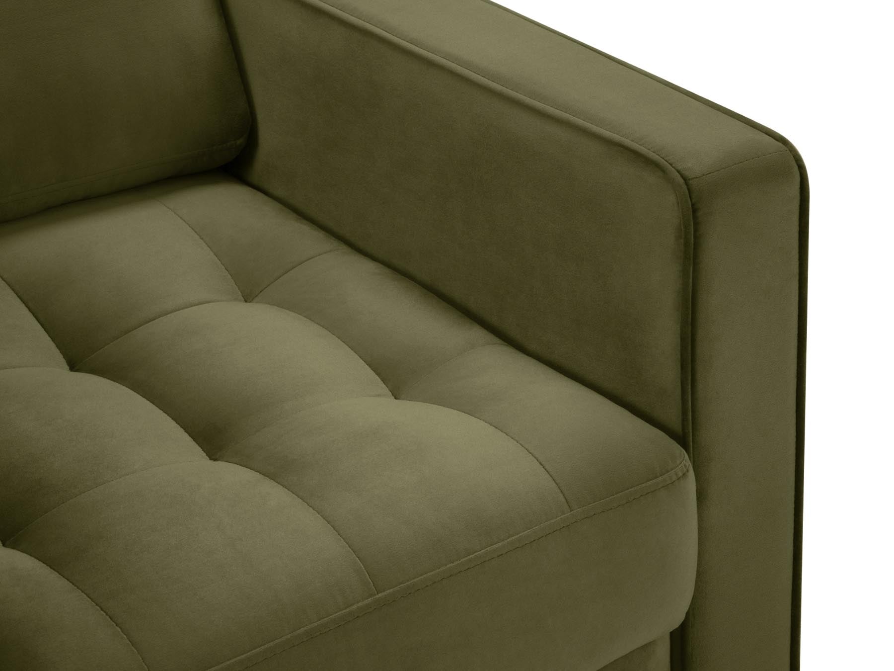 Eleganter 1-Sitzer Sessel Aspen in trendigem Grünton, ideal für gemütliche Wohnräume und modernes Design von Cosmopolitan Design.
