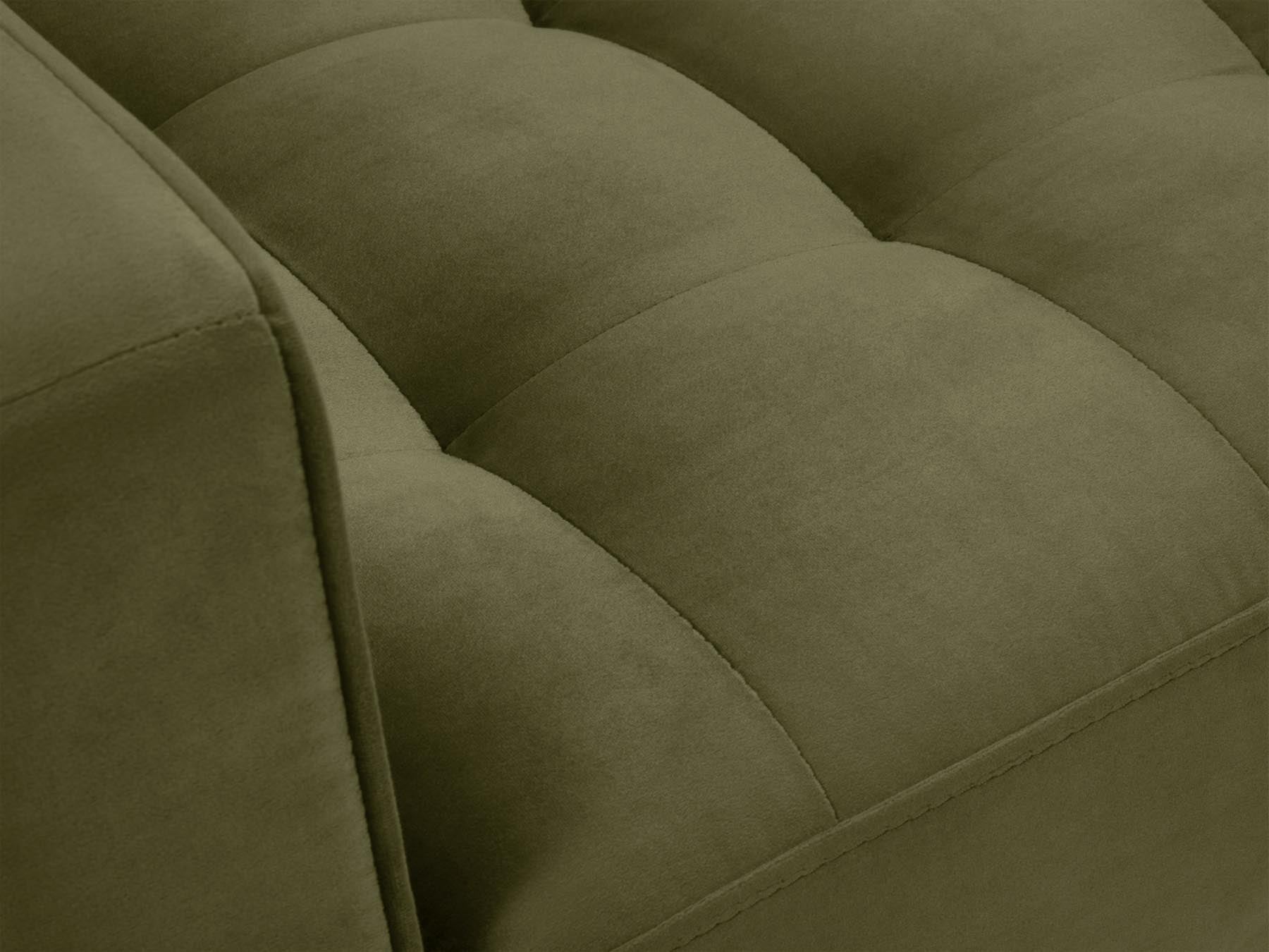Eleganter 1-Sitzer Sessel Aspen in trendigem Grünton, ideal für gemütliche Ecken und modernes Wohndesign von Cosmopolitan Design.