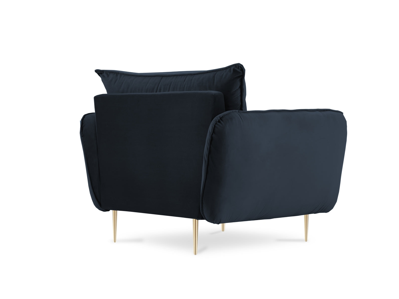 Genießen Sie den eleganten Vienna Velour Sessel 94cm von Cosmopolitan Design – ein komfortables Möbelstück, das jedem Raum einen Hauch von Luxus verleiht.