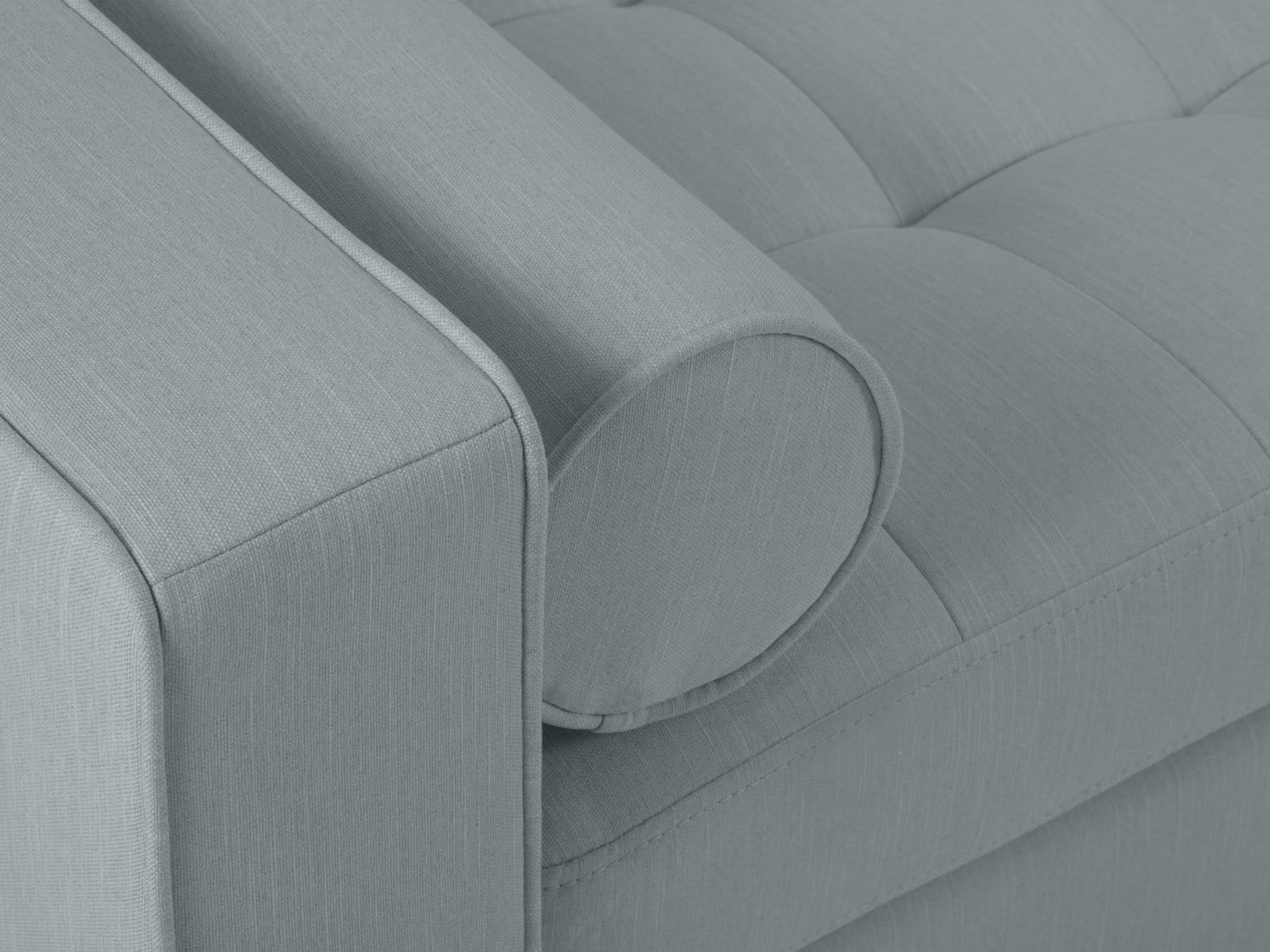 Eleganter 1-Sitzer Sessel Aspen in trendigem Blue-Melva, ideal für gemütliche Wohnräume und modernes Design von Cosmopolitan Design.