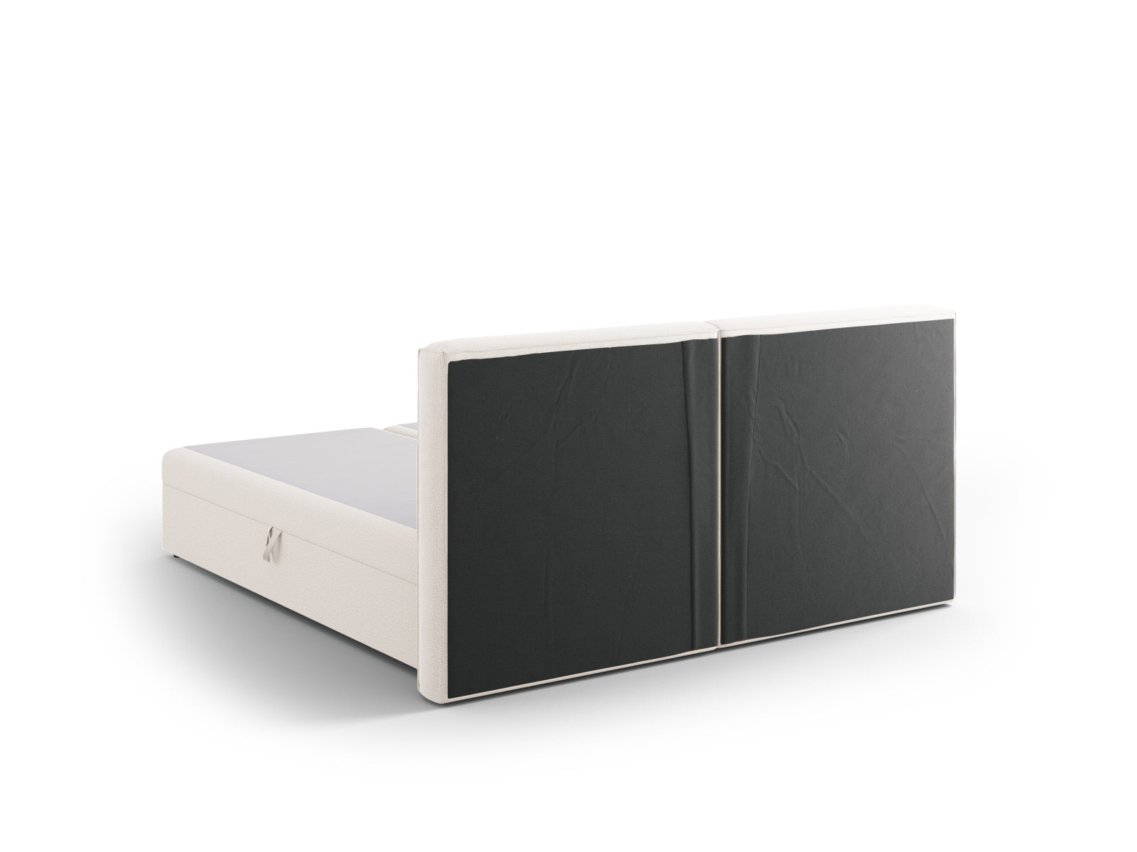 Arendal Boxspring Bed Set  166cm in Light Beige präsentiert im Onlineshop von KAQTU Design AG. Bett ist von Cosmopolitan Design