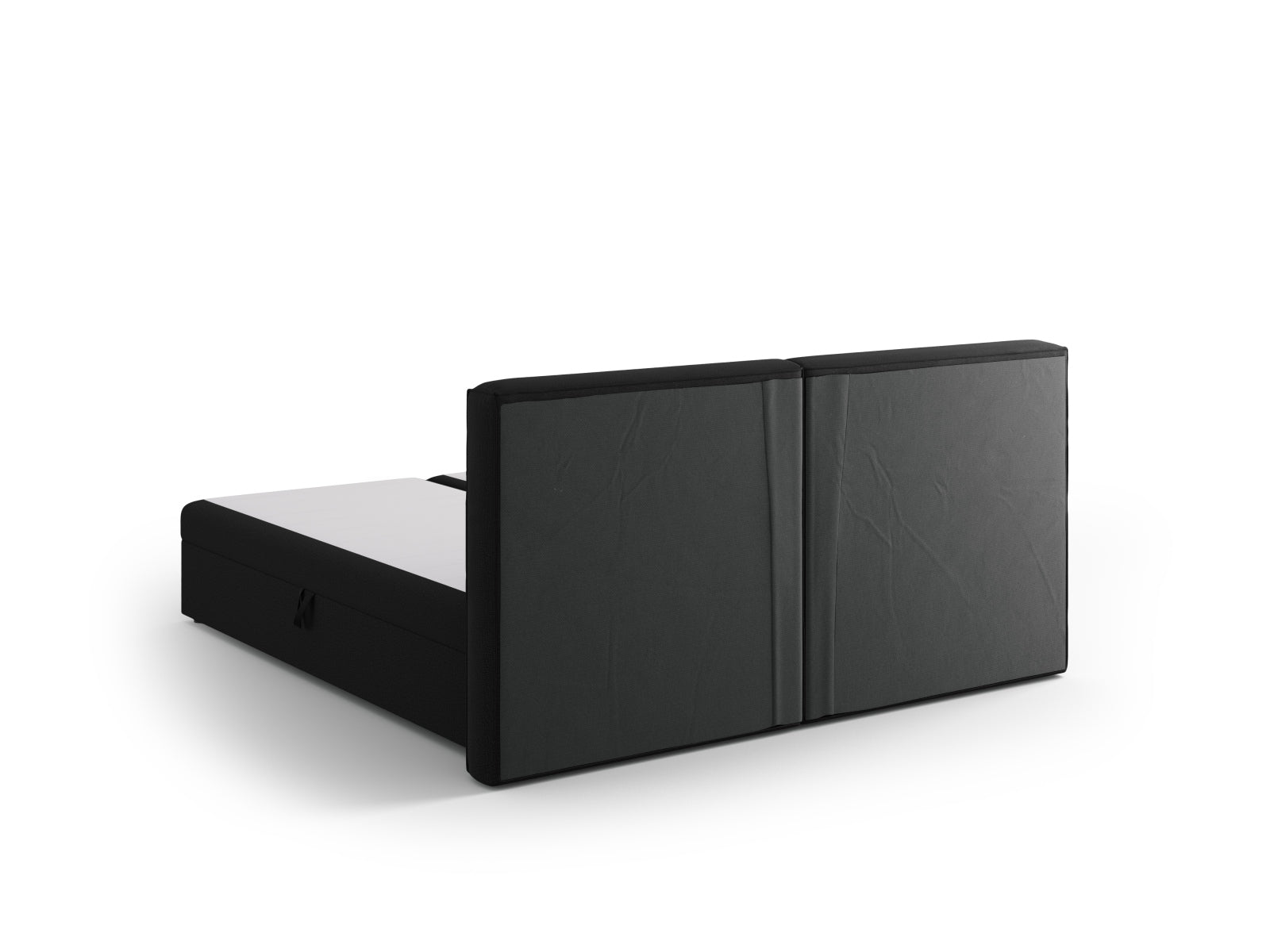 Arendal Boxspring Bed Set  166cm in Black präsentiert im Onlineshop von KAQTU Design AG. Bett ist von Cosmopolitan Design