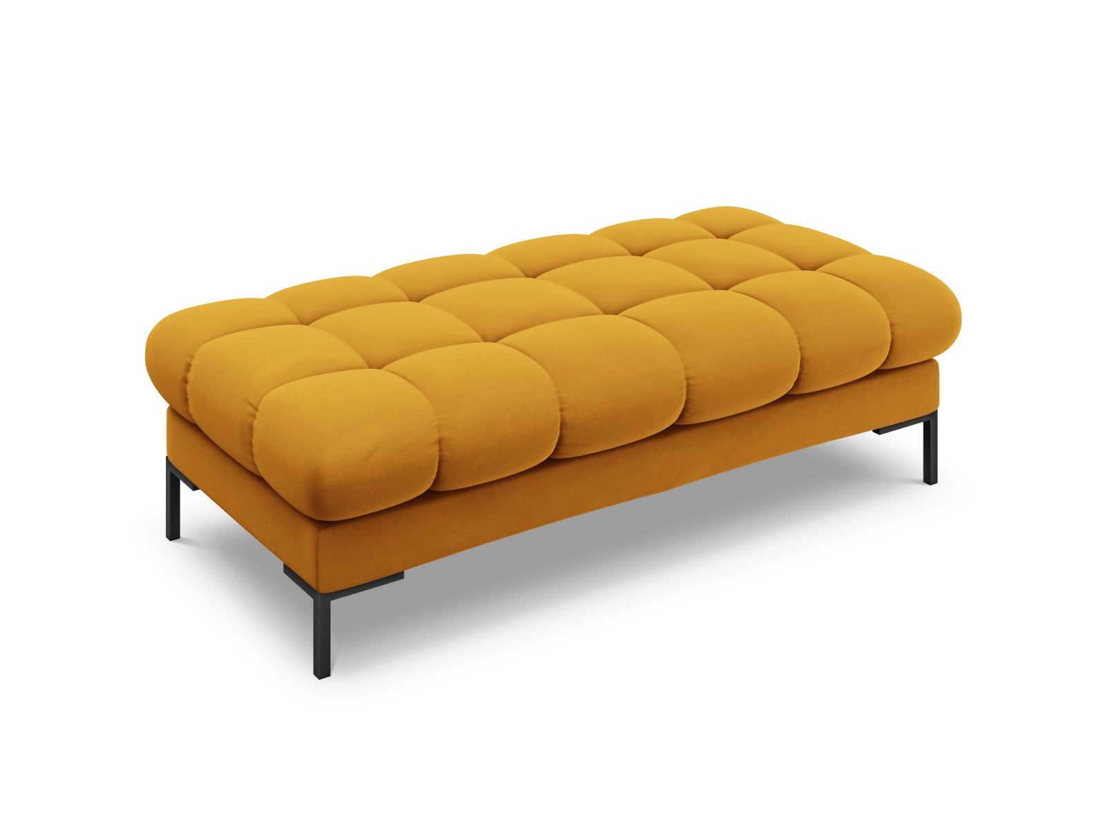 2-Sitzer Bank Bali in Yellow-Bluvel präsentiert im Onlineshop von KAQTU Design AG. Modulares Sofa ist von Cosmopolitan Design