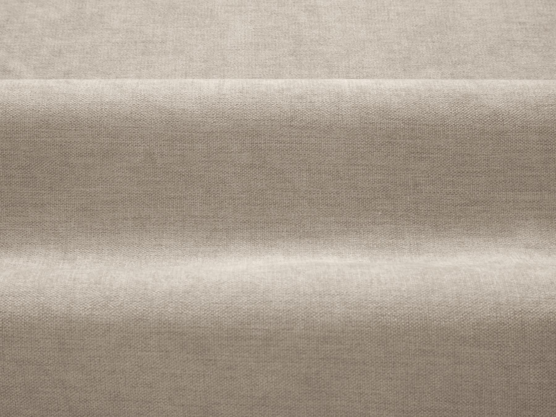 Modernes Kremer Bett in sanftem Beige, perfekt für jedes Schlafzimmer, ausgestattet mit praktischem Stauraum und einem ansprechenden Kopfteil.