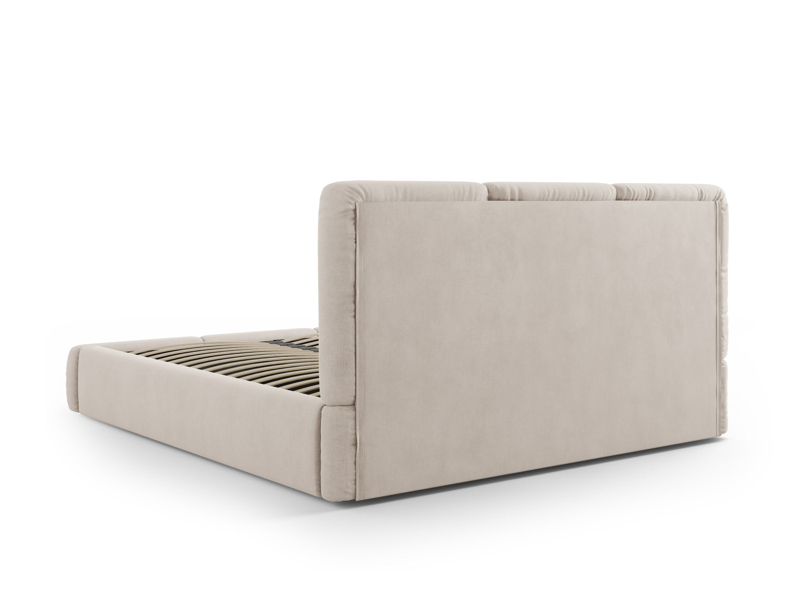 Entdecken Sie das Nicolas Bett von Cosmopolitan Design: modernes Design, praktischer Stauraum und ein stilvolles Headboard für Ihr Schlafzimmer.