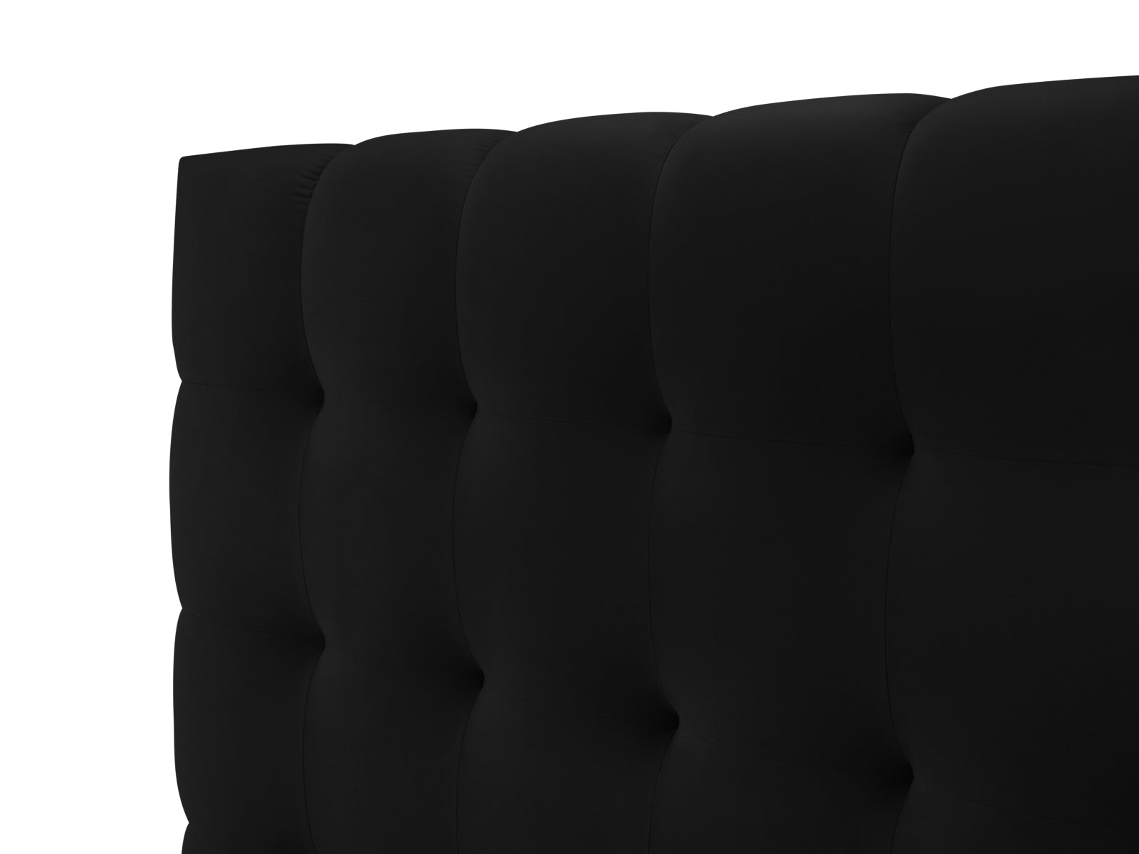 Elegantes Bali Bett mit doppeltem Kopfteil und praktischem Stauraum, ideal für ein modernes und funktionales Schlafzimmer.