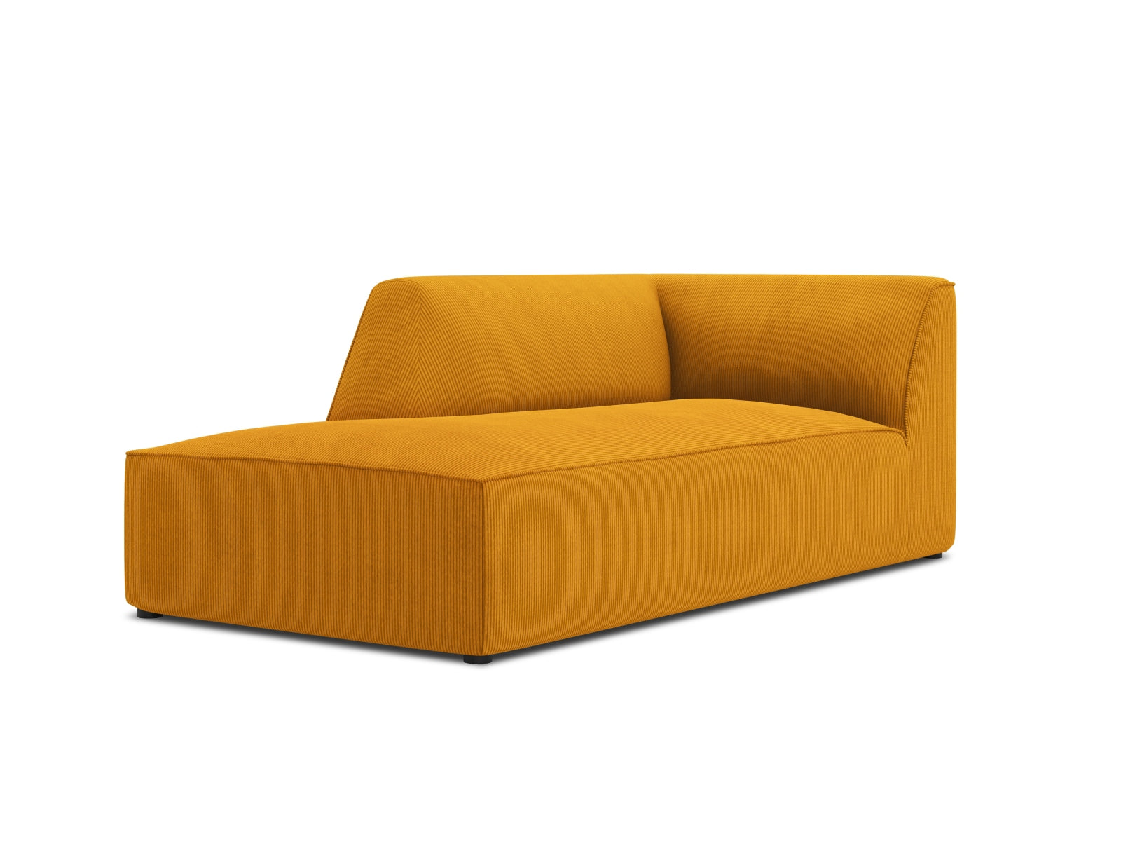Oslo Chaise Longue links 1 Sitzer in Yellow präsentiert im Onlineshop von KAQTU Design AG. Modulares Sofa ist von Cosmopolitan Design