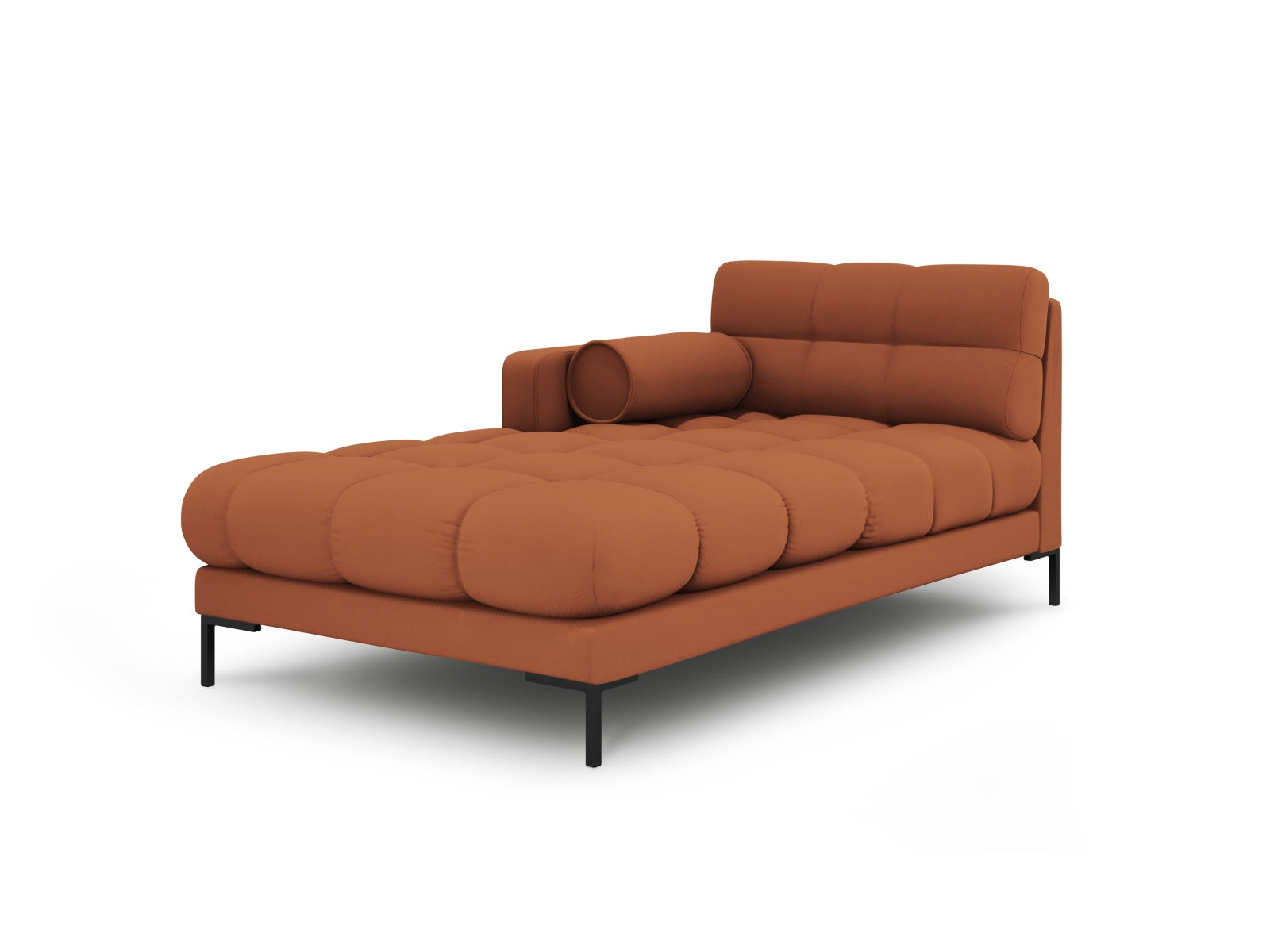 1-Sitzer Chaise Longue links Bali in Brick-Neve präsentiert im Onlineshop von KAQTU Design AG. Modulares Sofa ist von Cosmopolitan Design