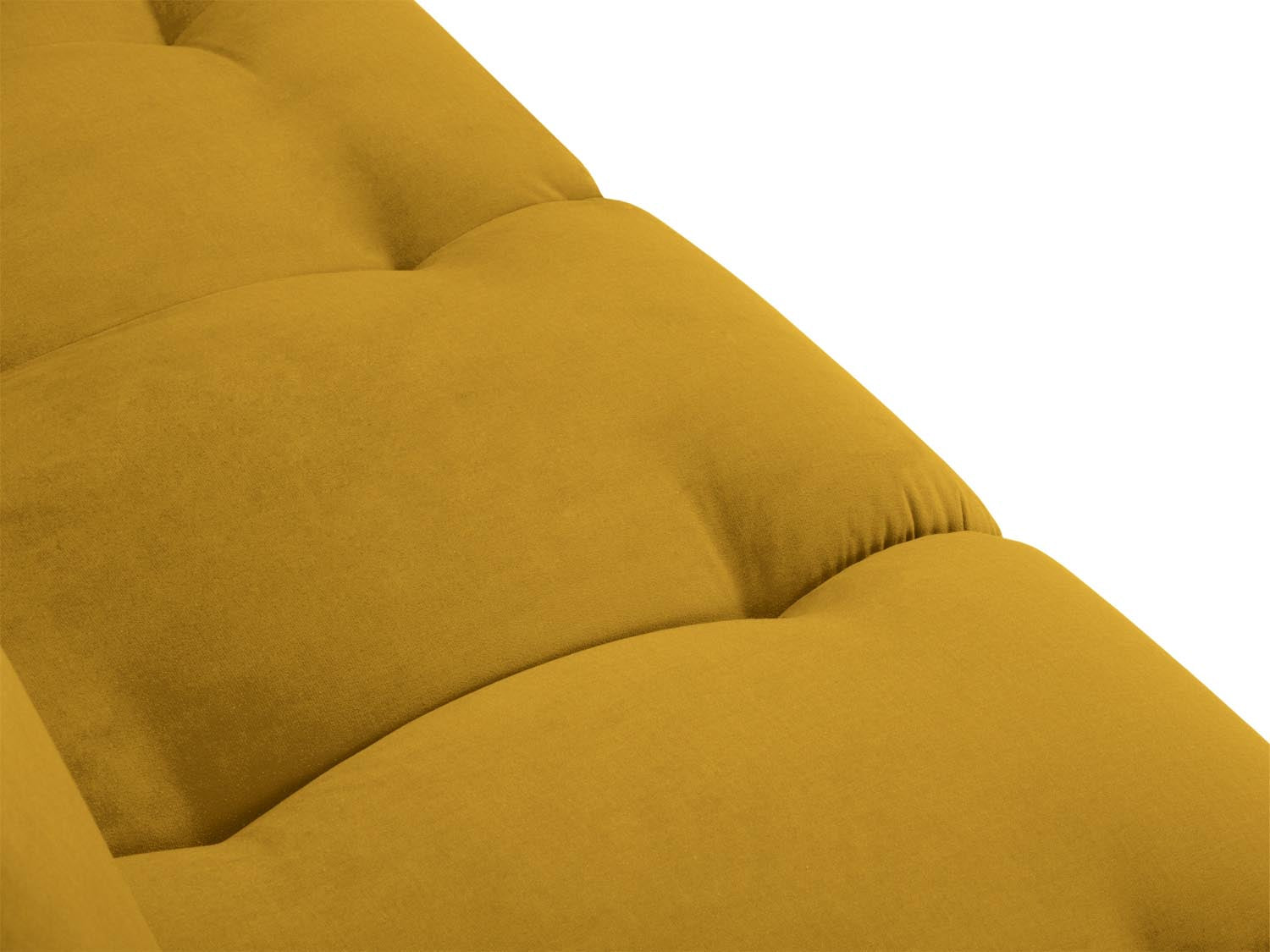 Geniessen Sie stilvollen Komfort mit der Hastings Velour Chaise Longue links 2 Sitzer von Cosmopolitan Design – ideal für Ihr modernes Wohnambiente.